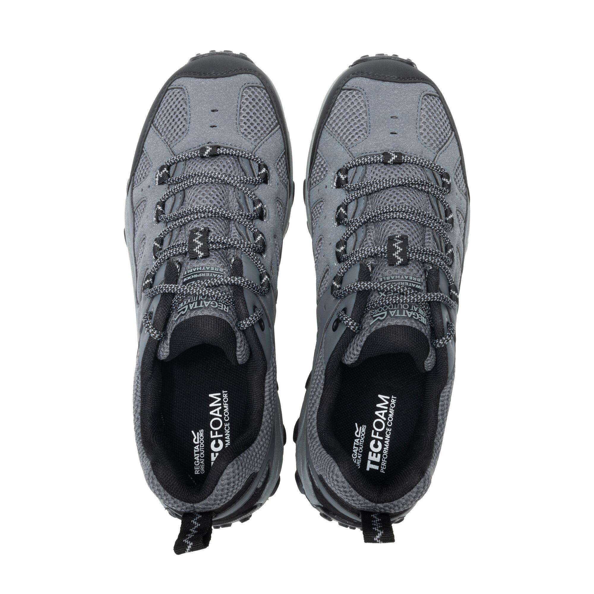 Granite - Regatta - Mens Edgepoint IV Low Waterproof Walking Shoes - 7
