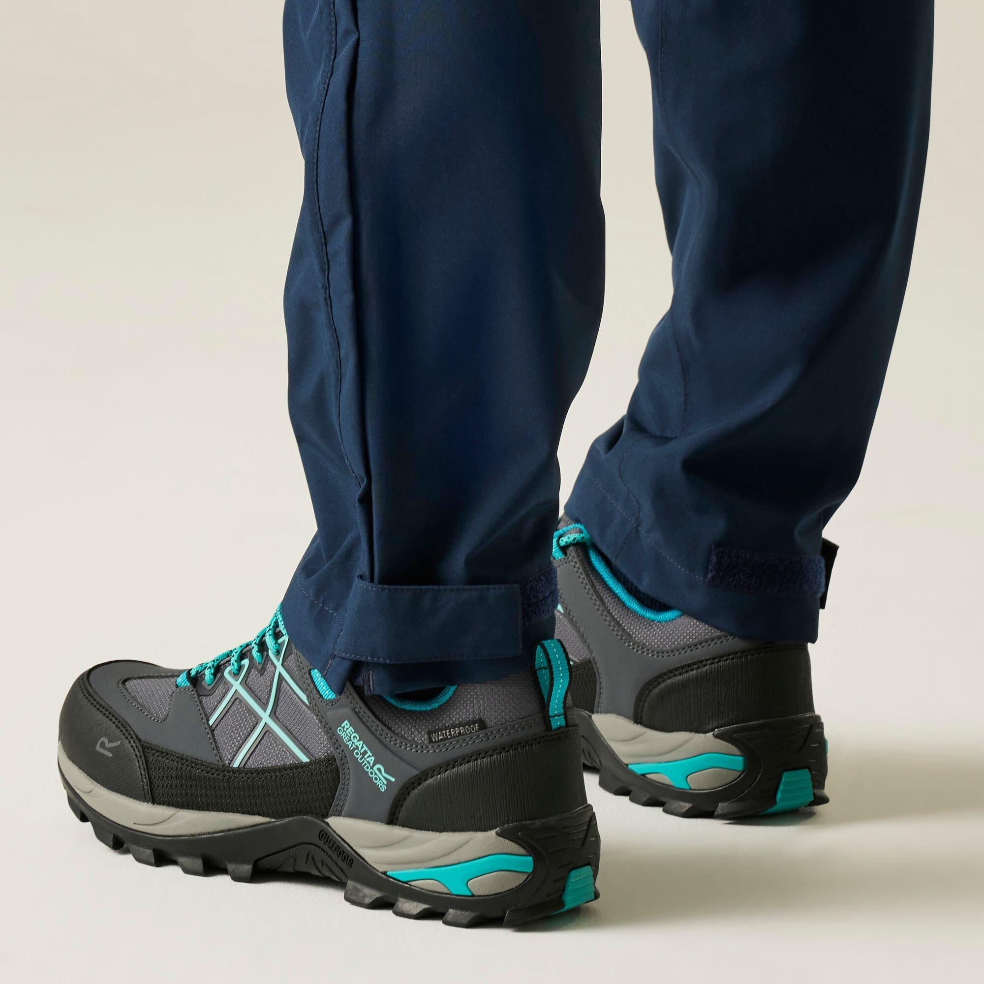 Grey - Regatta - Womens Samaris III Low Waterproof Walking Shoes - 2