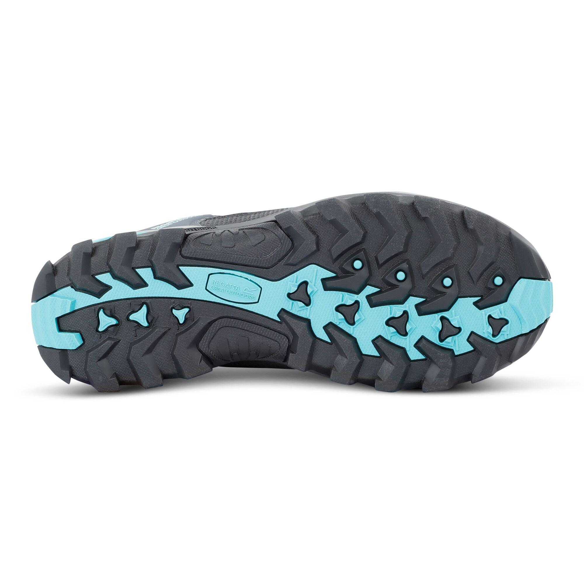 Grey - Regatta - Womens Samaris III Low Waterproof Walking Shoes - 8