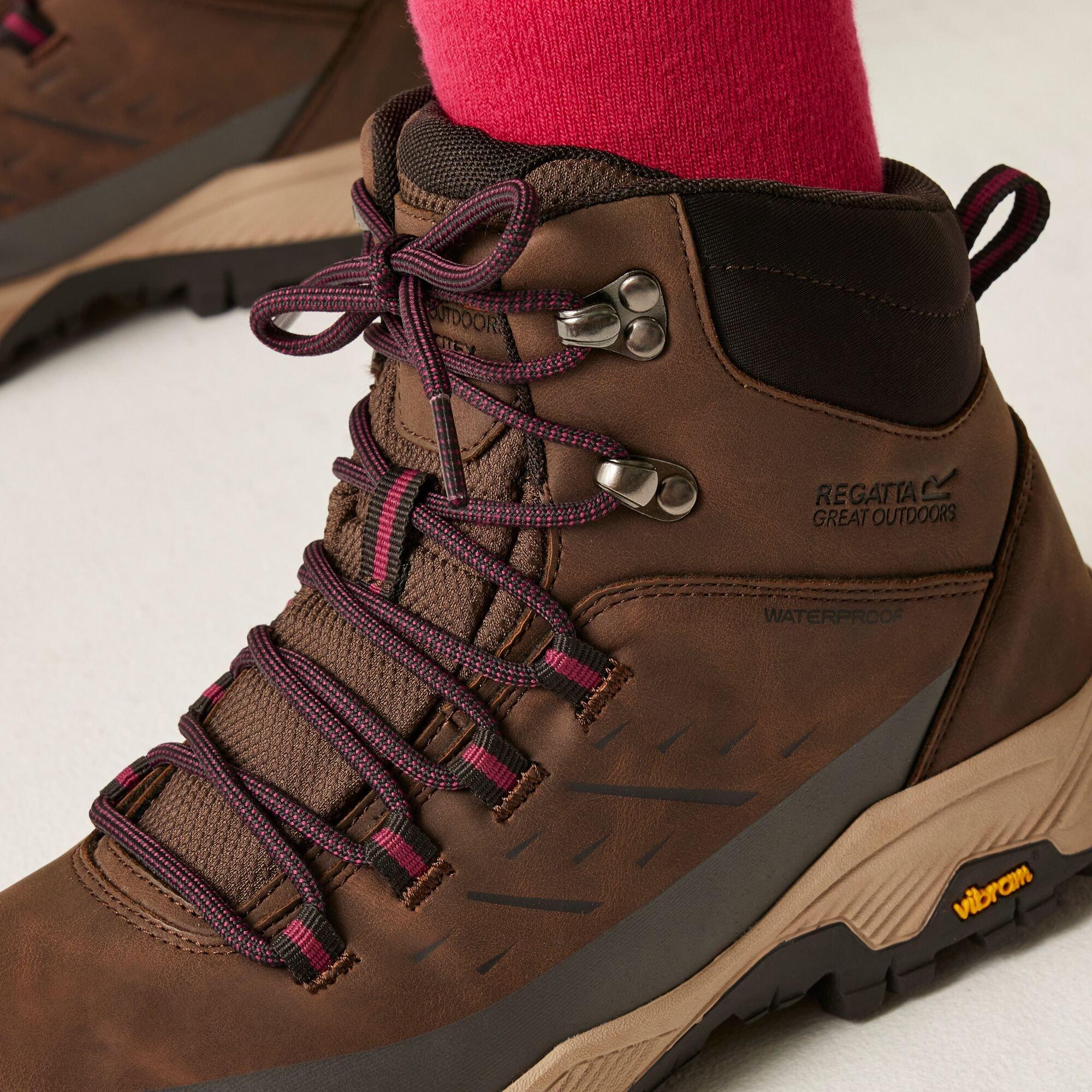 Brown - Regatta - Womens Blake Waterproof Boots - 4