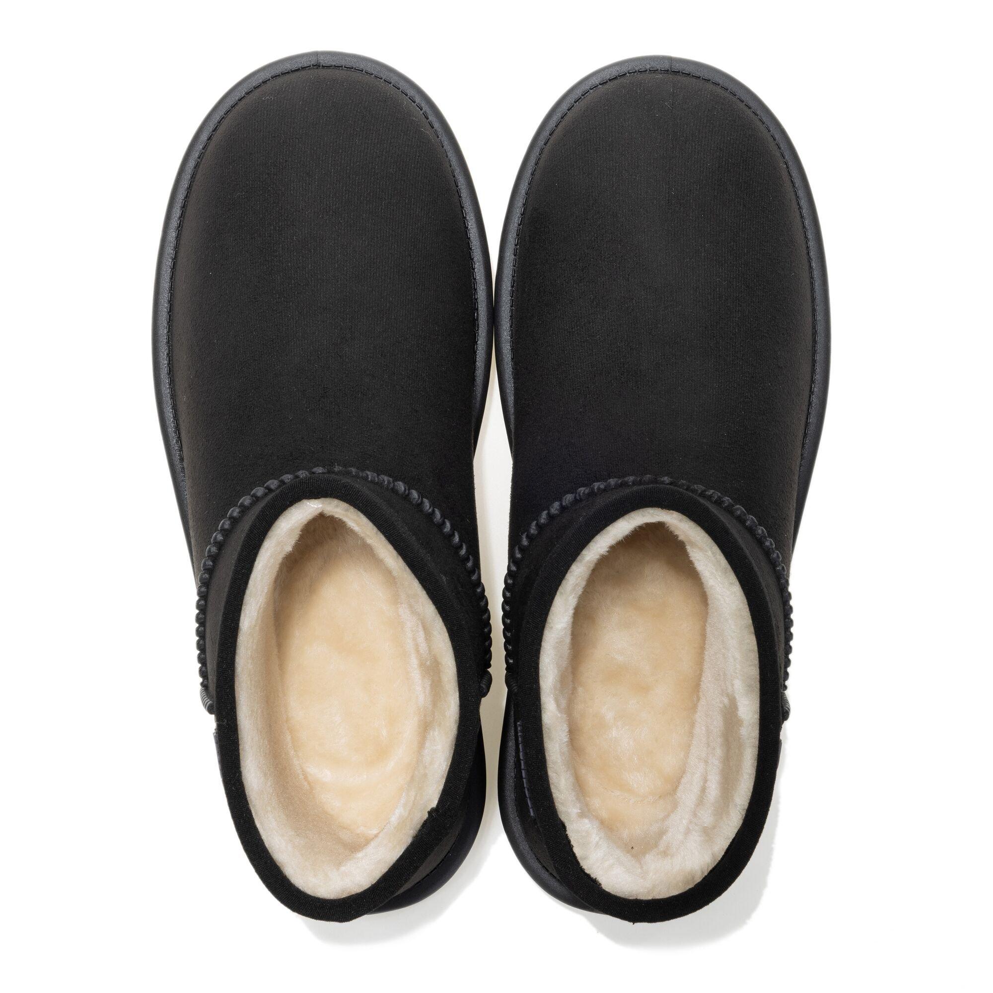 Black - Regatta - Women's Risley Short Waterproof Faux Fur Lined Flat Ankle Boots - 11