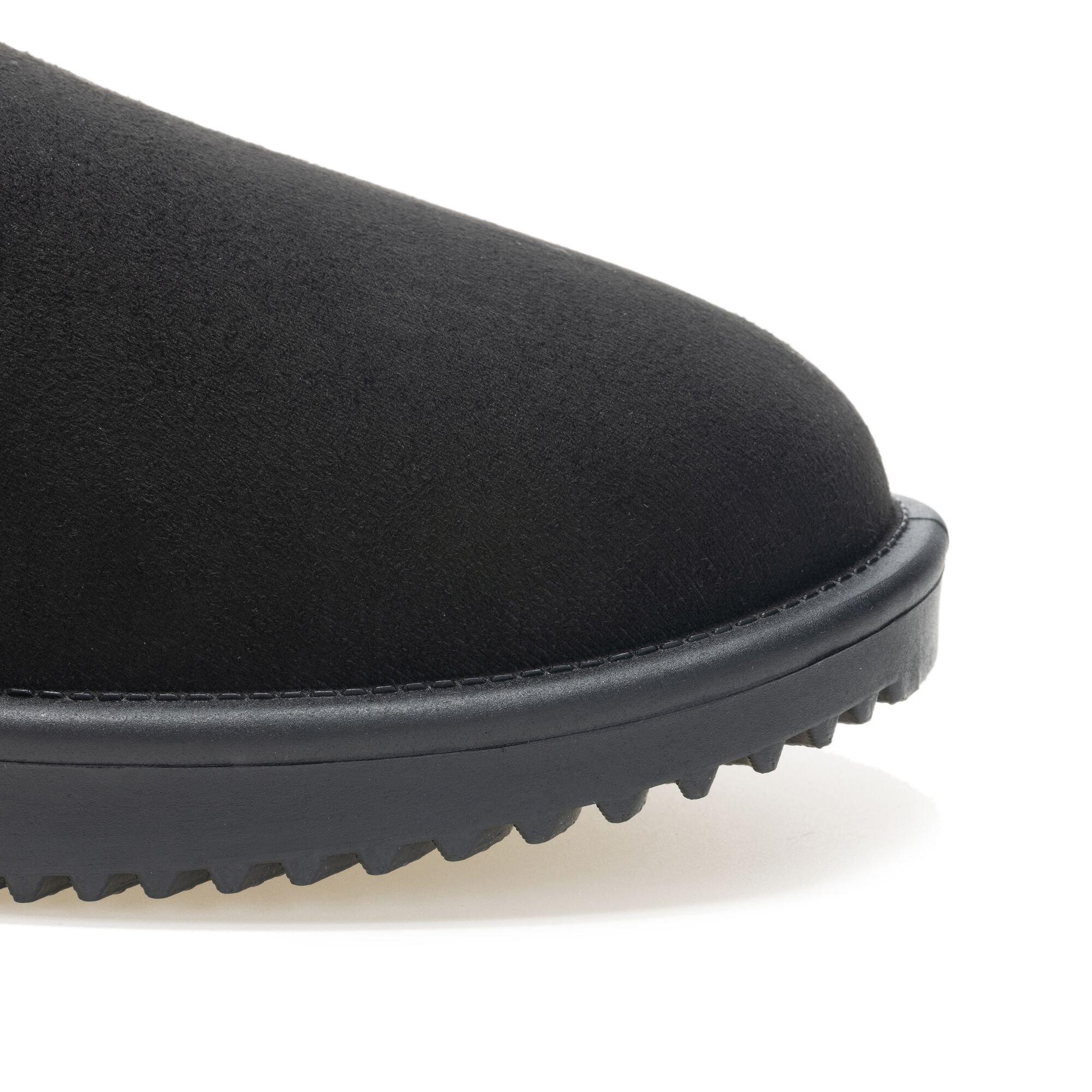 Black - Regatta - Women's Risley Short Waterproof Faux Fur Lined Flat Ankle Boots - 12