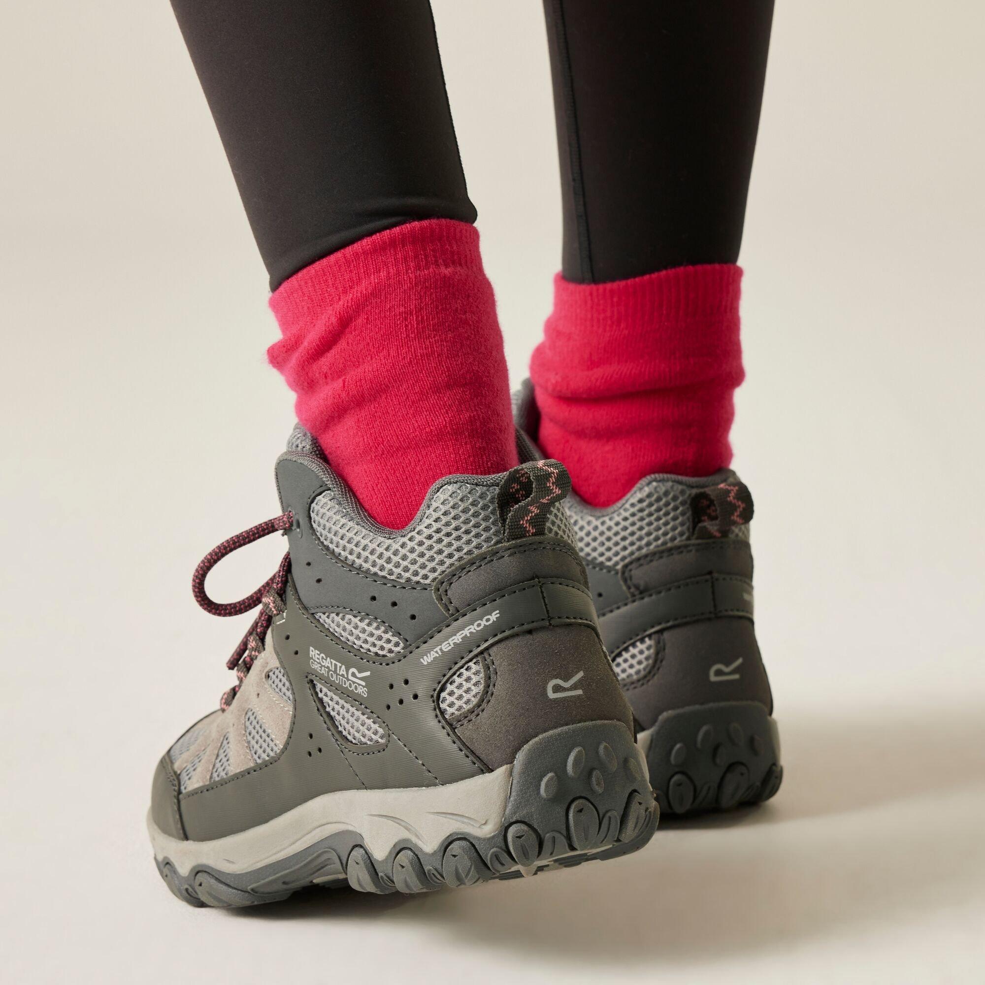 Grey - Regatta - Womens Edgepoint IV Mid Walking Boots - 2