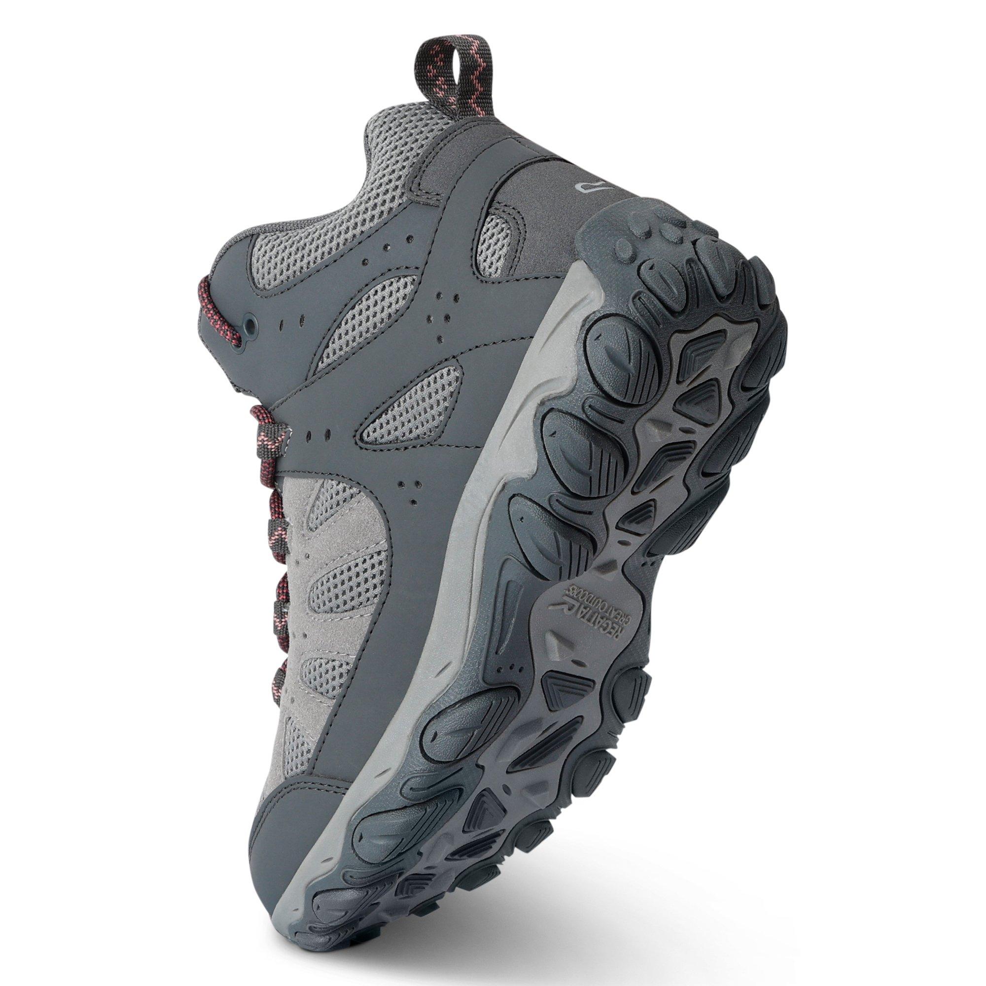 Grey - Regatta - Womens Edgepoint IV Mid Walking Boots - 10