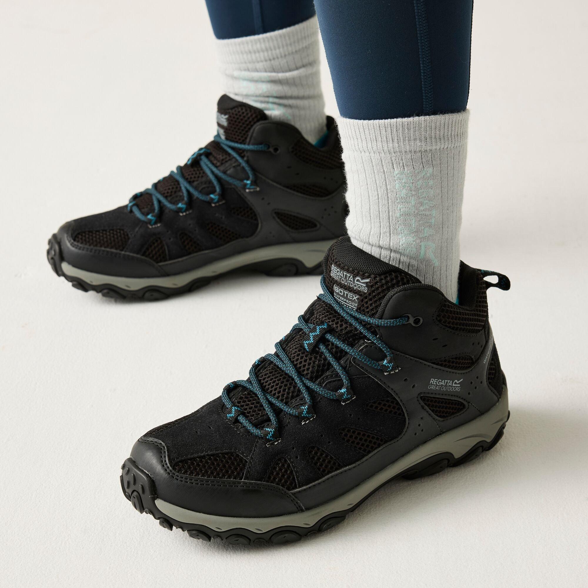 Regatta Women's Edgepoint Iv Mid Walking Boots - Black - EU39/UK6