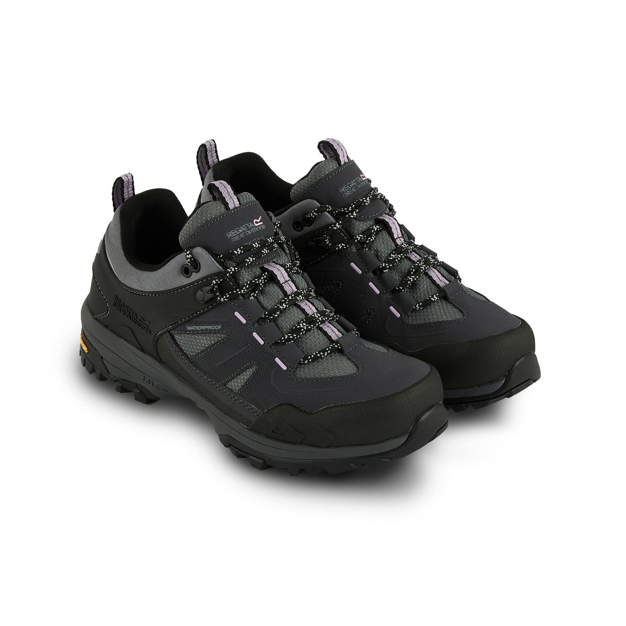 Grey - Regatta - Womens Regen Low - 2