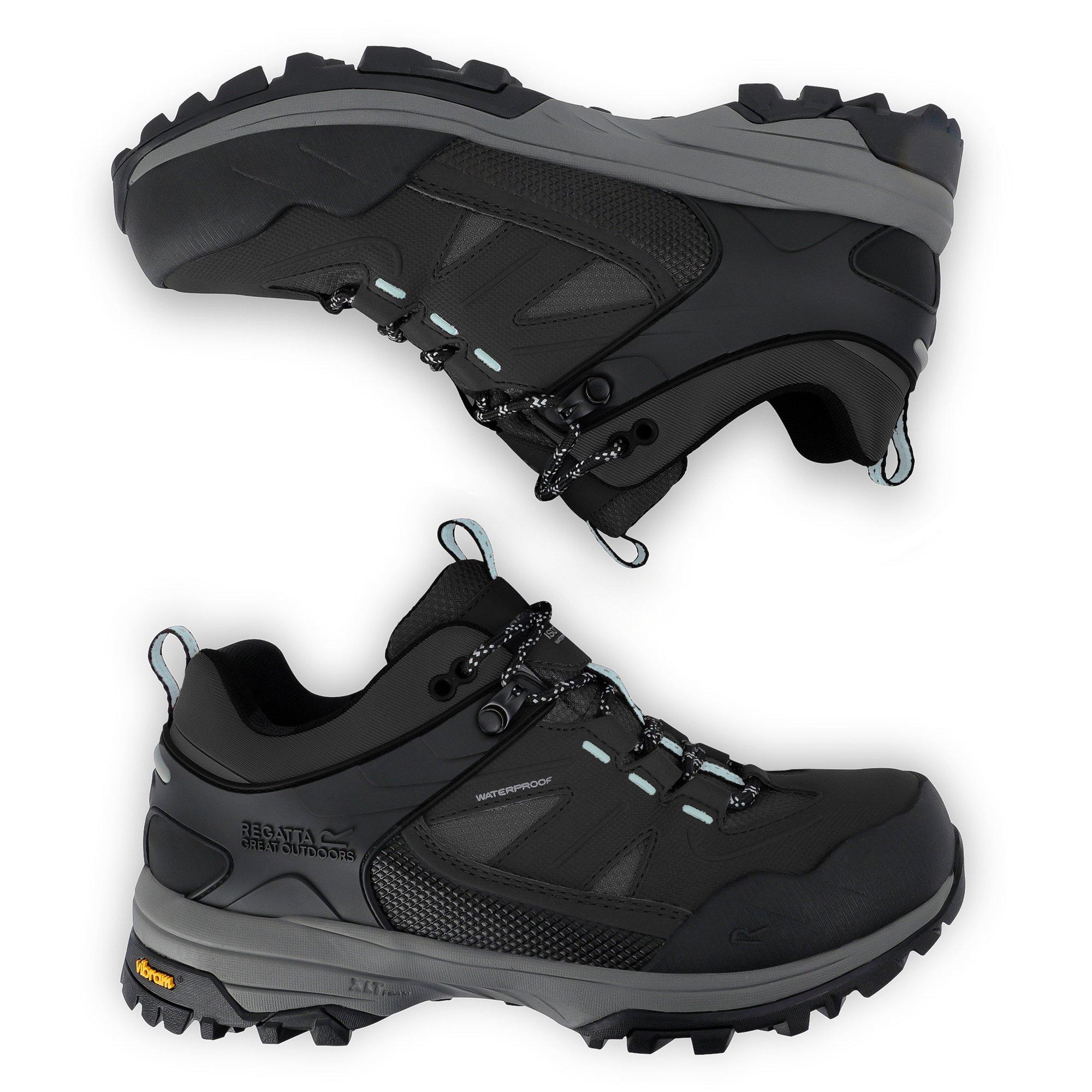 Black - Regatta - Womens Regen Low - 3