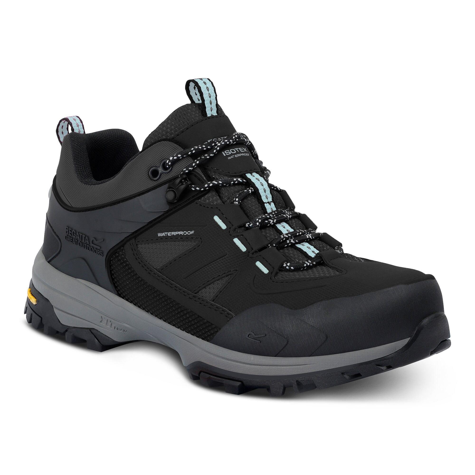 Black - Regatta - Womens Regen Low - 4