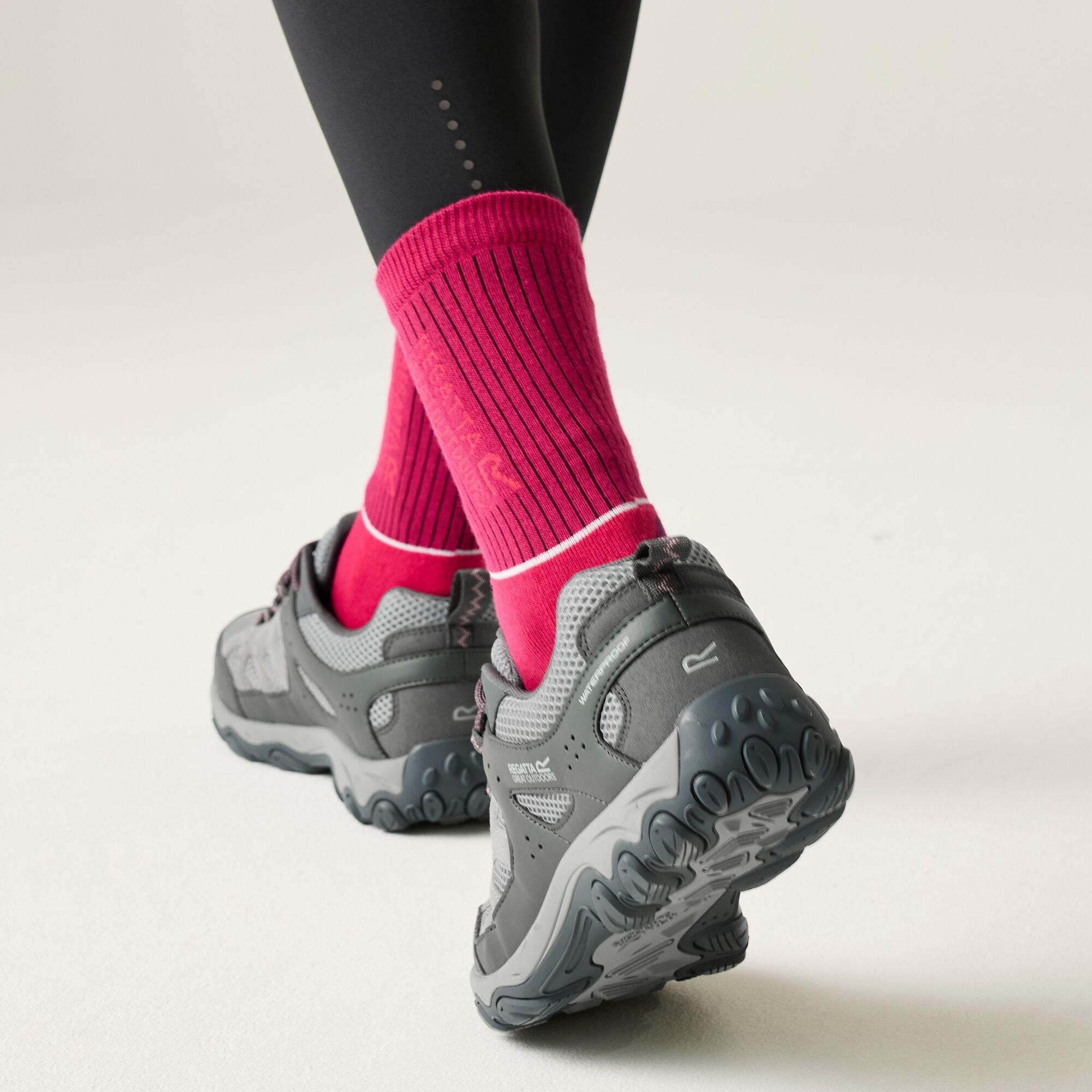 Grey - Regatta - Womens Edgepoint IV Low Walking Shoes - 2