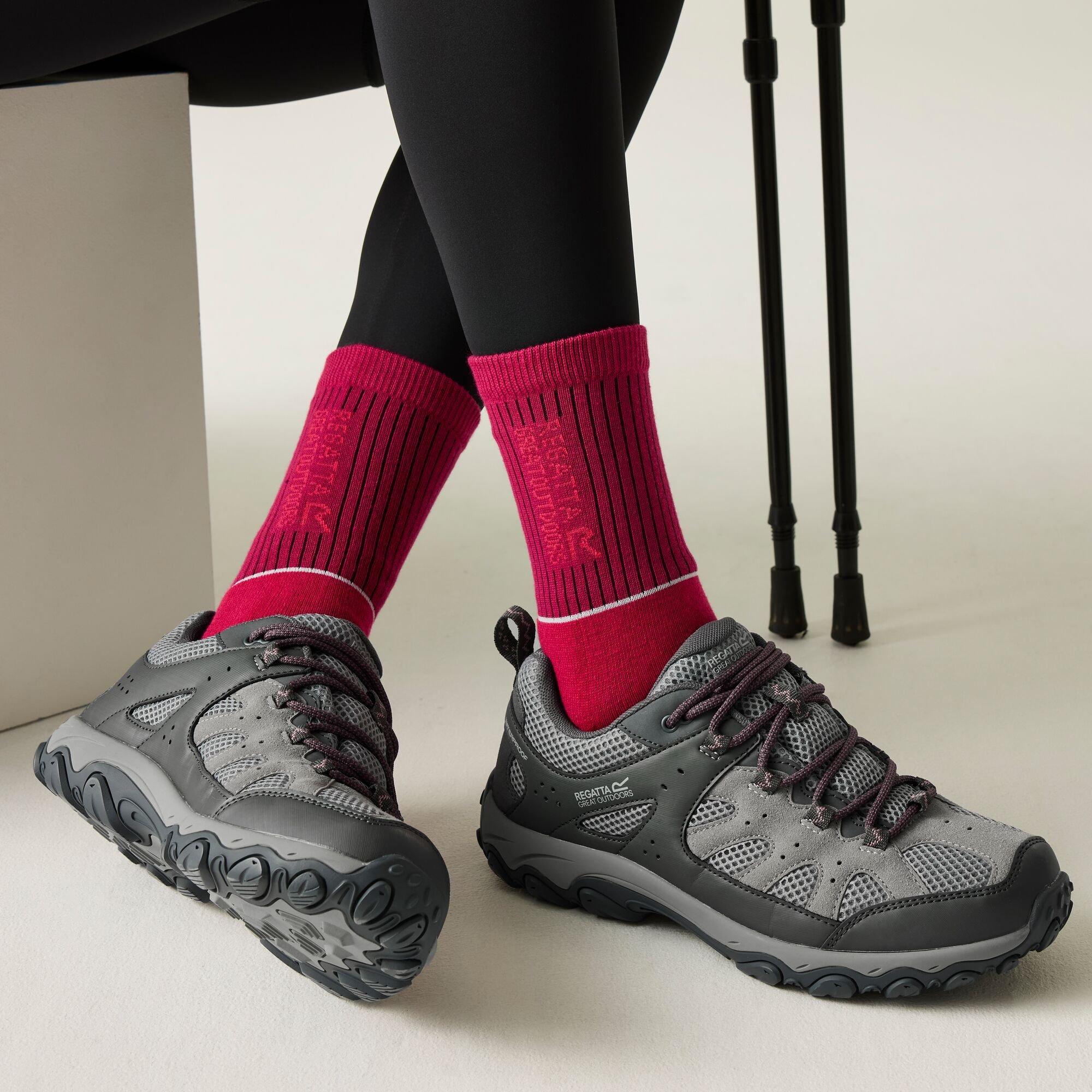 Grey - Regatta - Womens Edgepoint IV Low Walking Shoes - 4