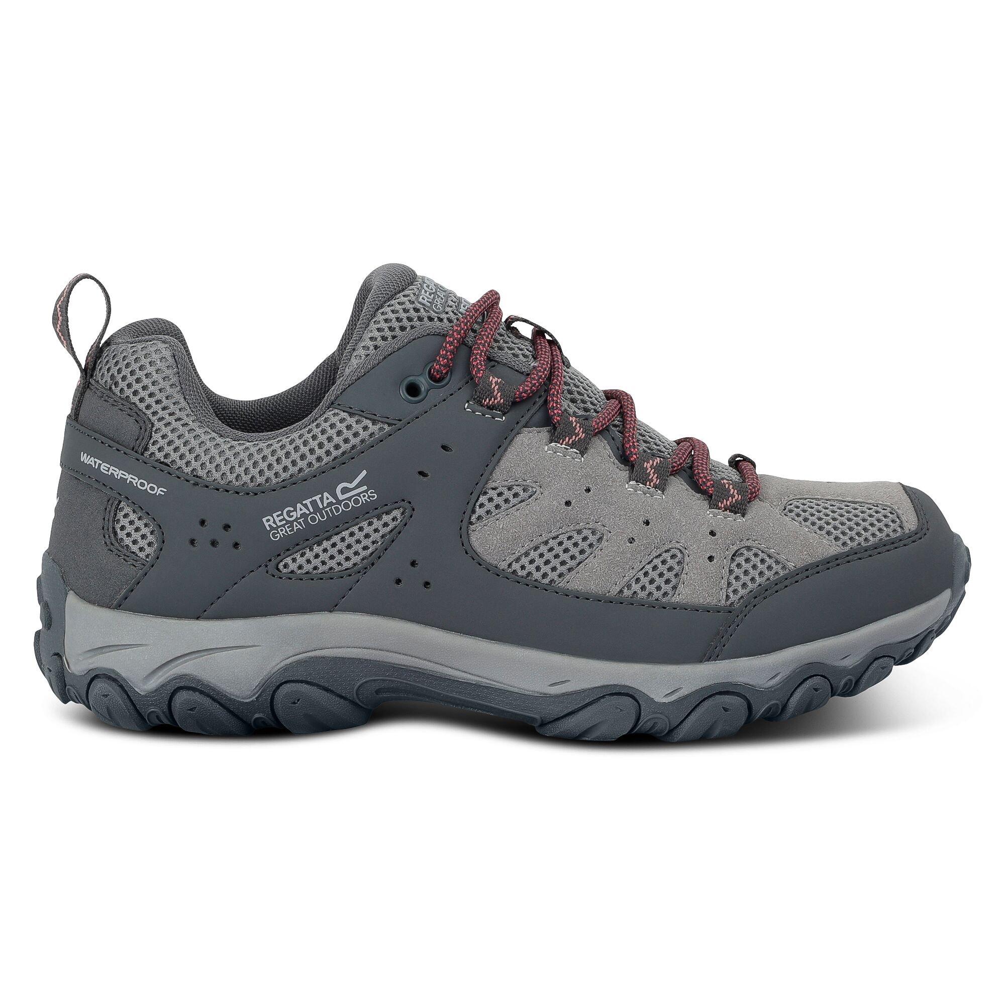 Grey - Regatta - Womens Edgepoint IV Low Walking Shoes - 5