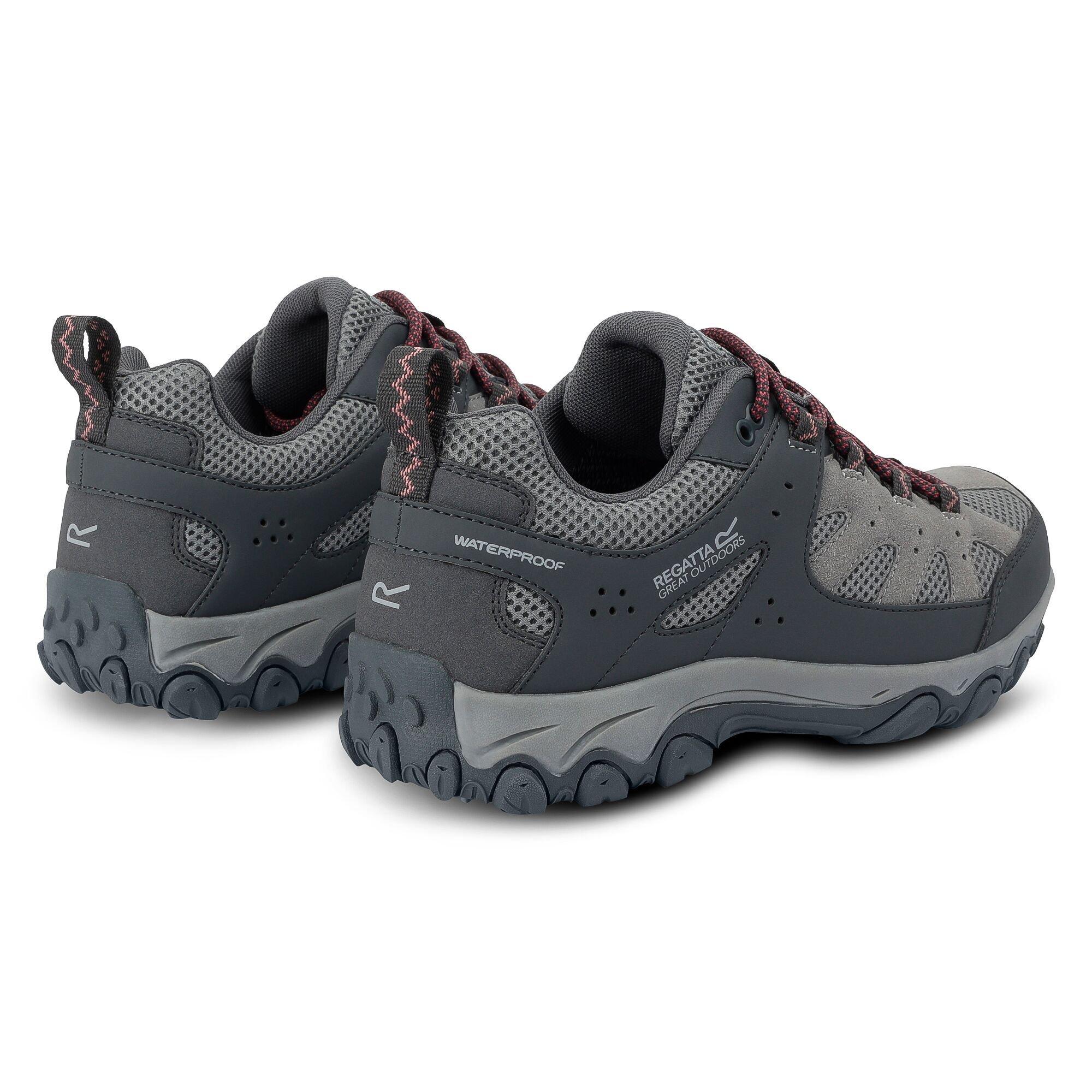 Grey - Regatta - Womens Edgepoint IV Low Walking Shoes - 6