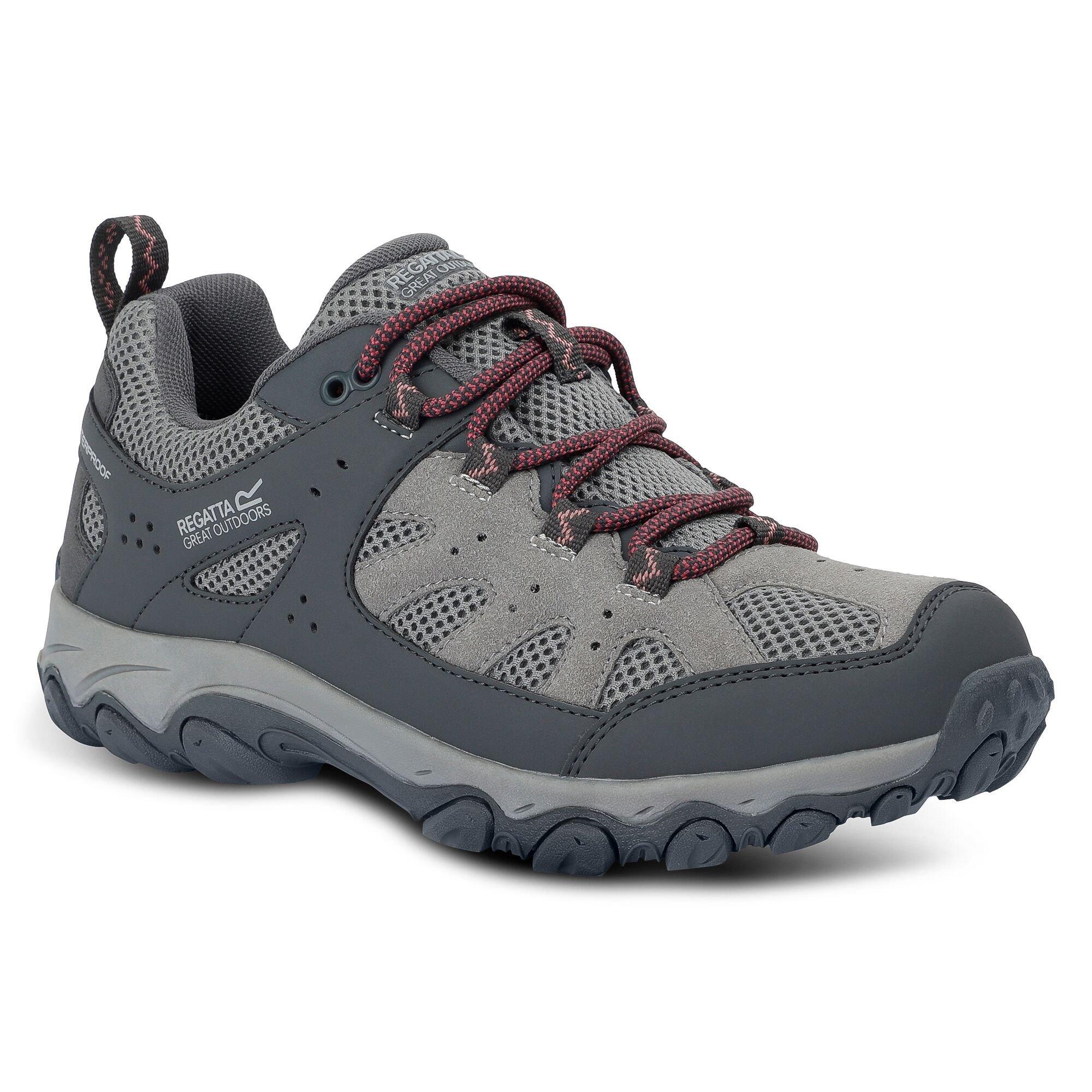 Grey - Regatta - Womens Edgepoint IV Low Walking Shoes - 8