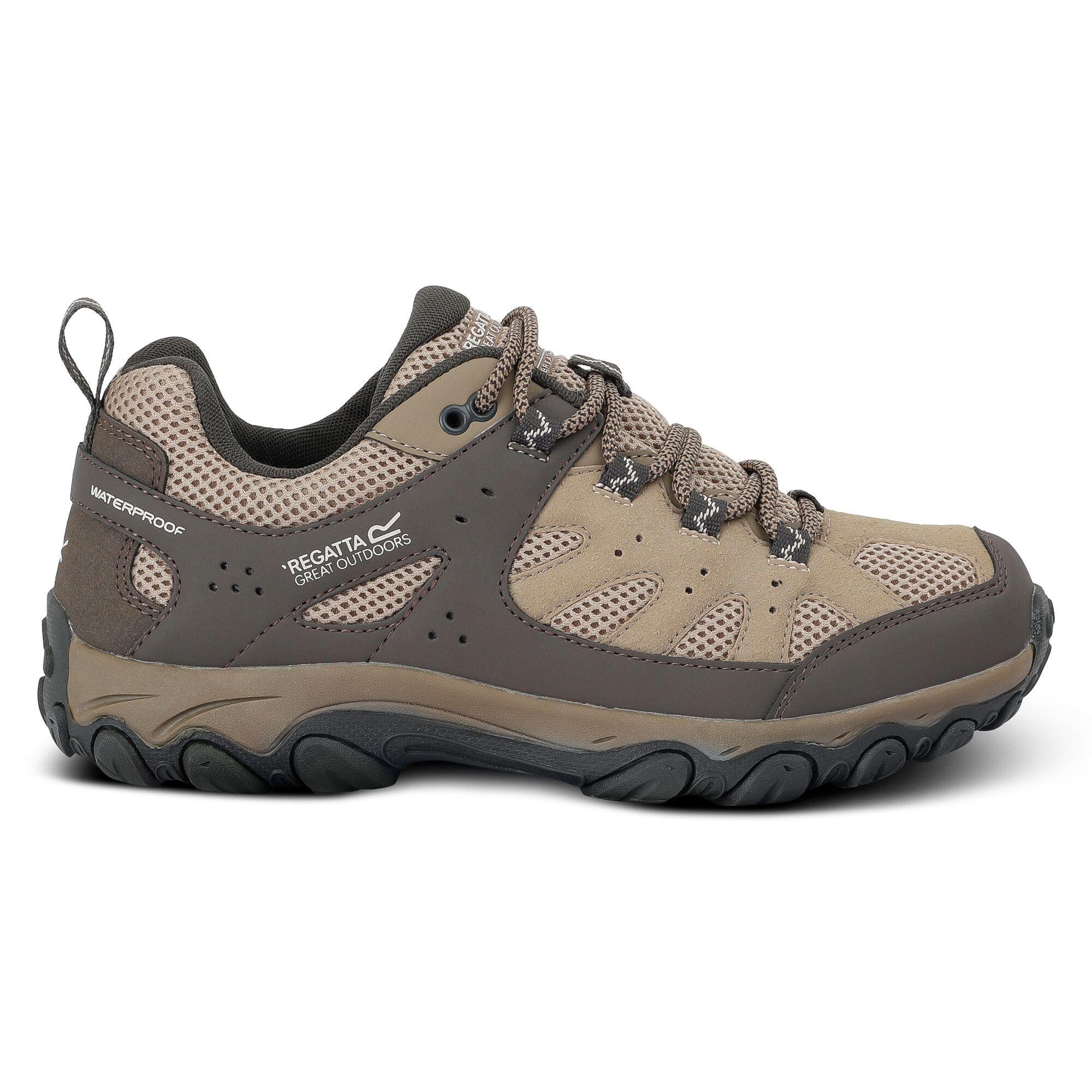 Taupe Beige - Regatta - Womens Edgepoint IV Low Waterproof Walking Shoes - 5