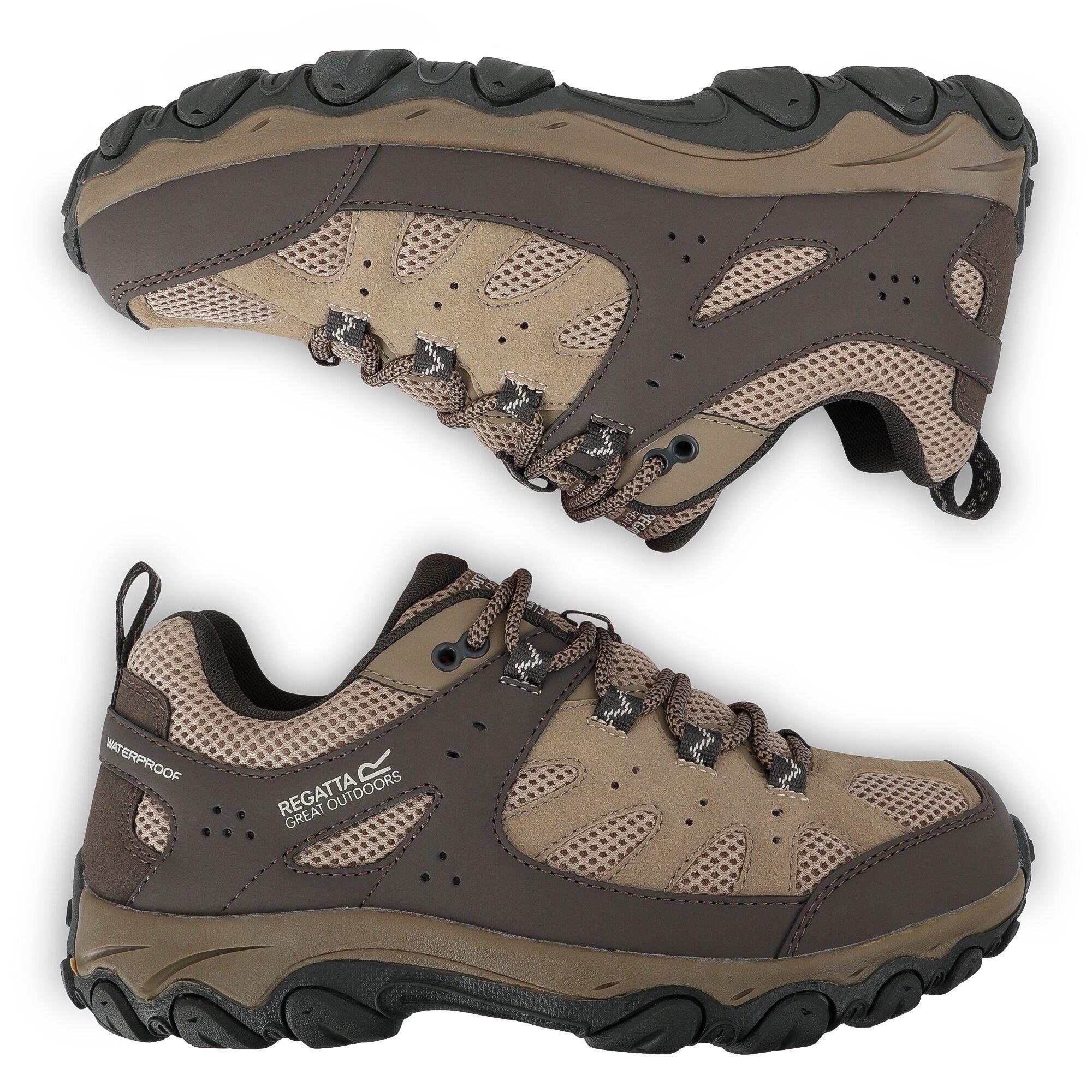 Taupe Beige - Regatta - Womens Edgepoint IV Low Waterproof Walking Shoes - 7
