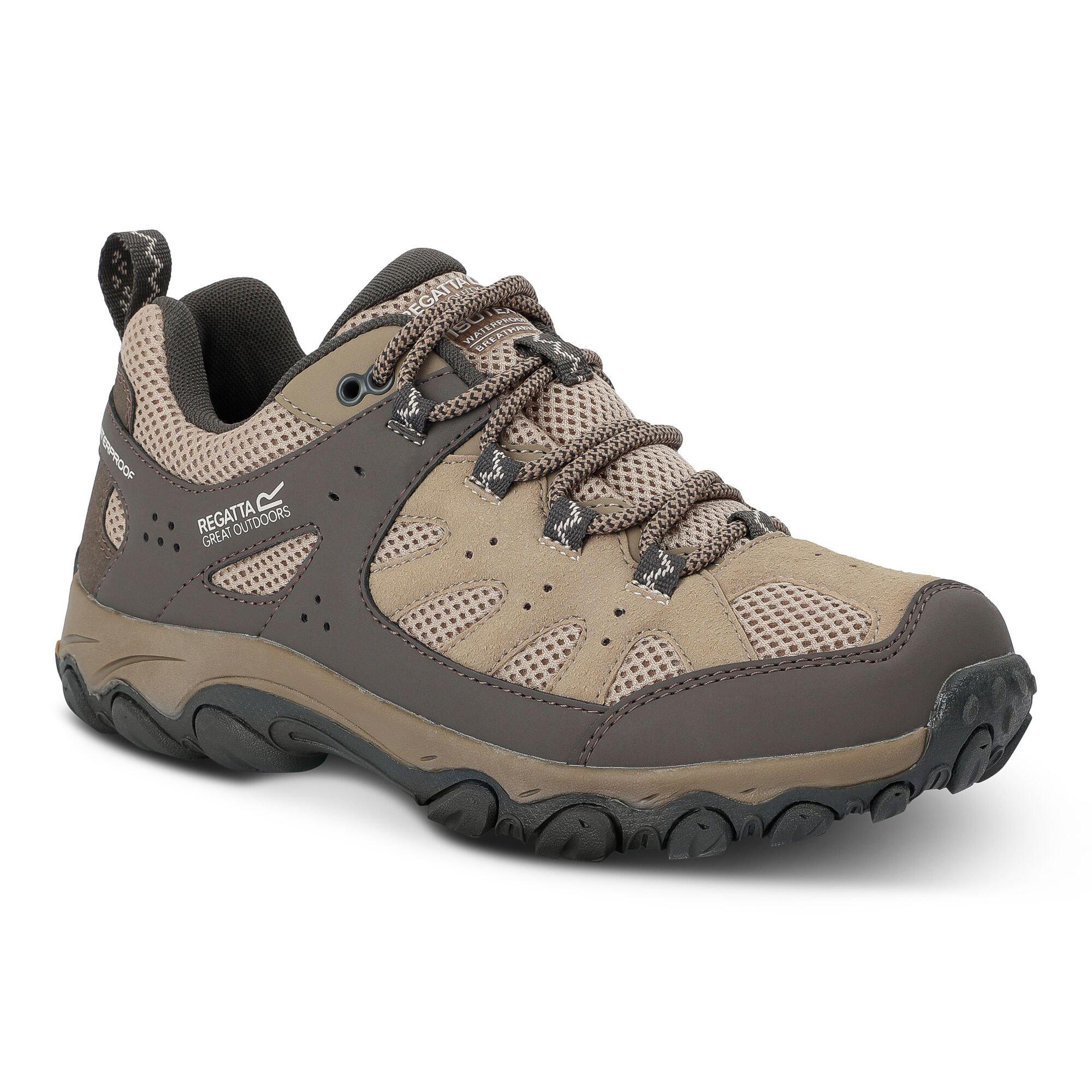 Taupe Beige - Regatta - Womens Edgepoint IV Low Waterproof Walking Shoes - 8