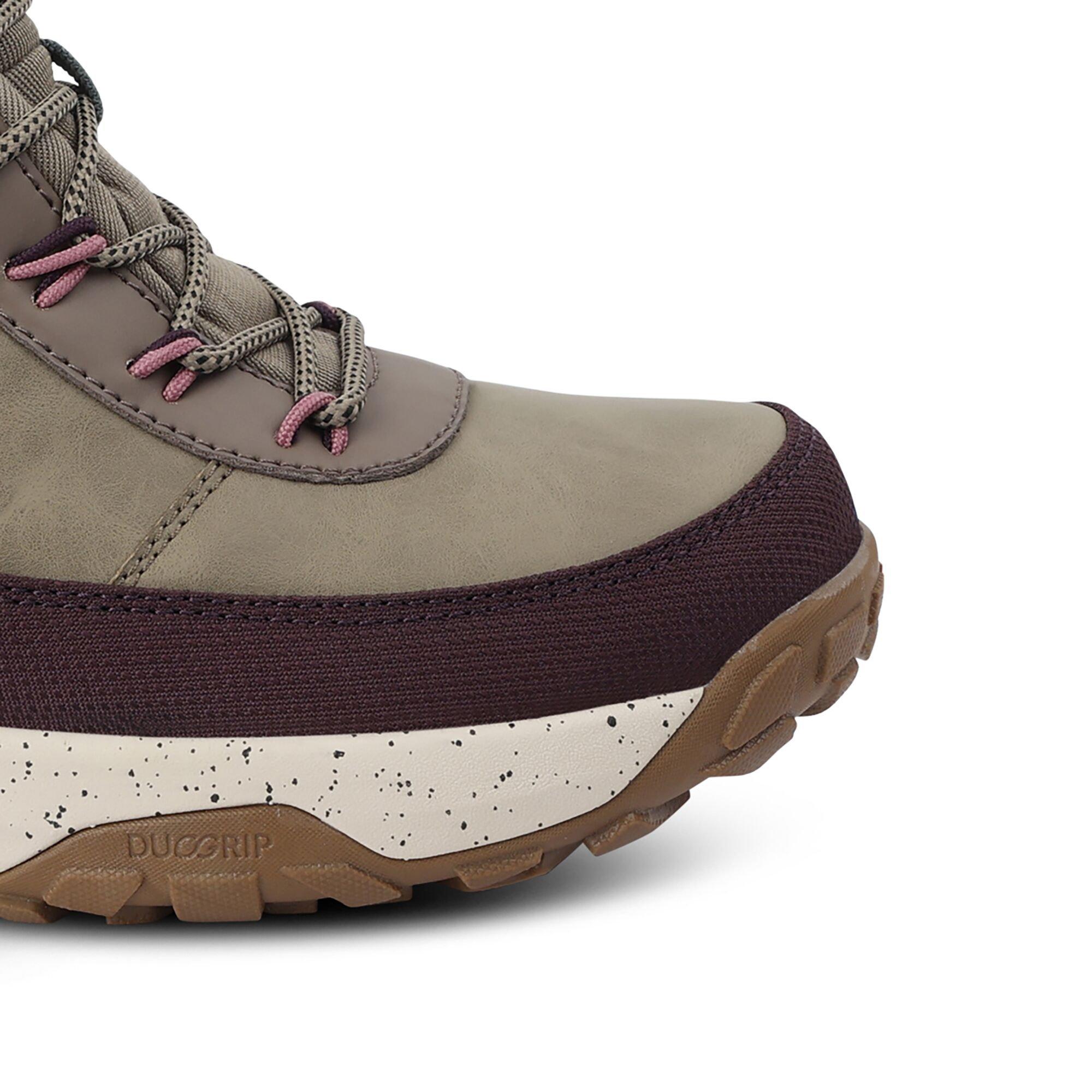 Fig Purple - Regatta - Women's Shayford ISOTEX Waterproof Synthetic Leather Waterproof Hiking Boots - 12