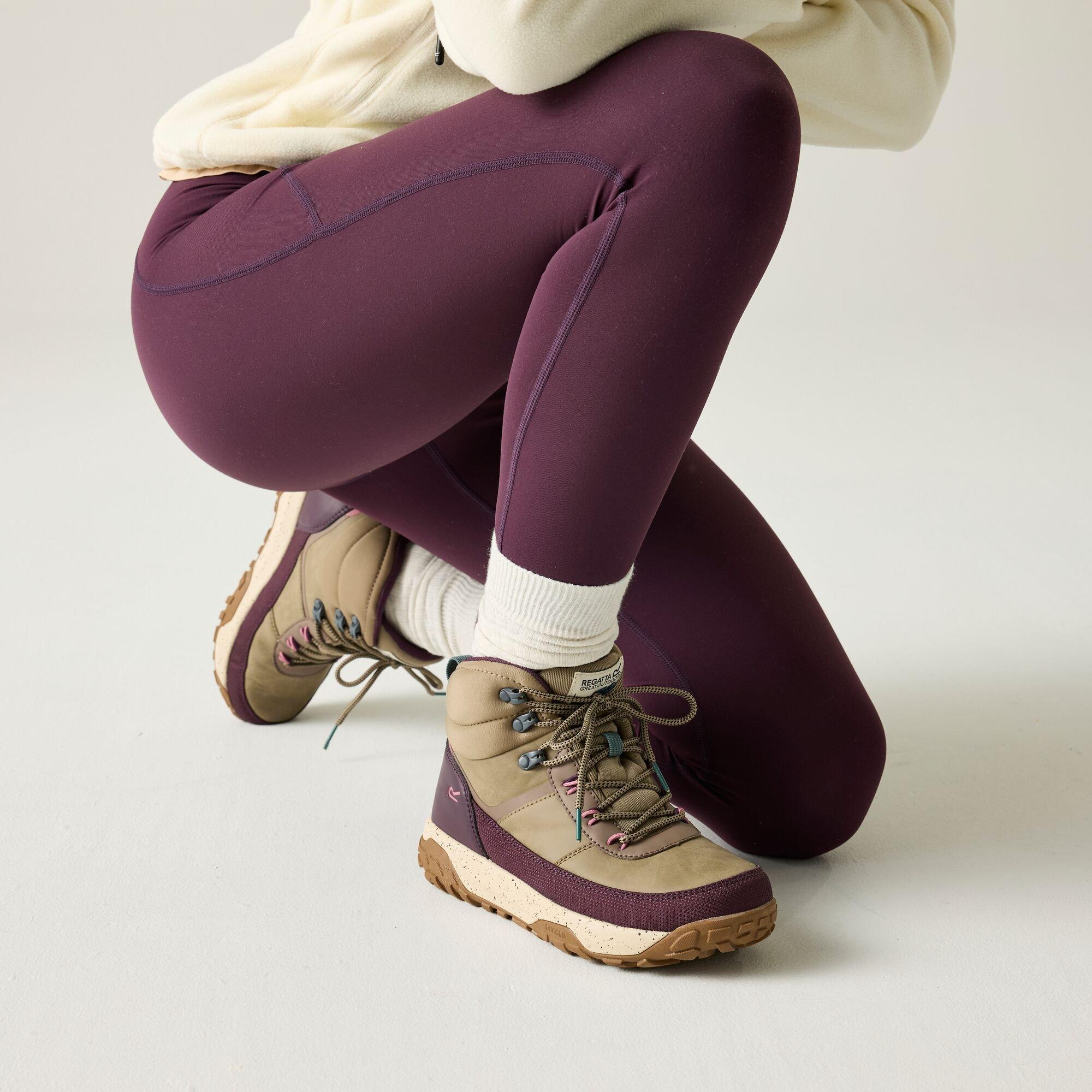 Fig Purple - Regatta - Women's Shayford ISOTEX Waterproof Synthetic Leather Waterproof Hiking Boots - 4