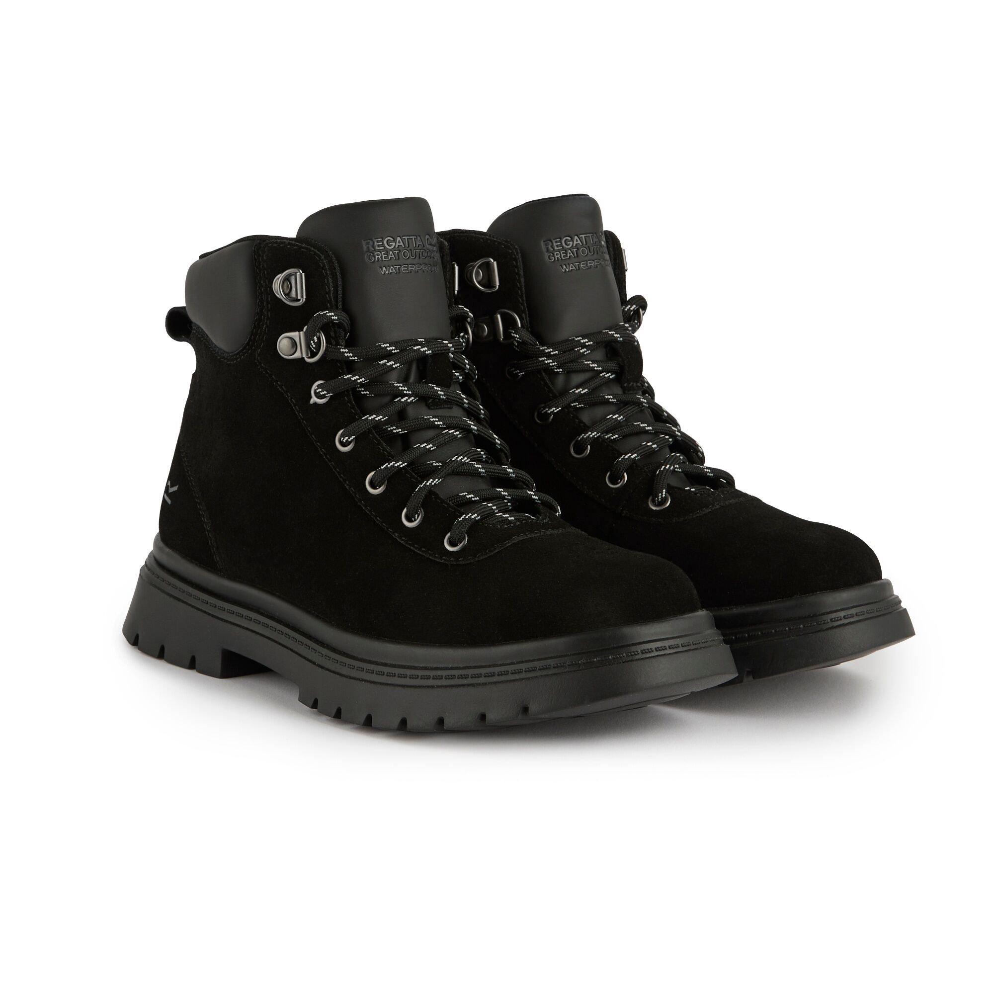 Black - Regatta - Women's Flat Ankle Boots - 6