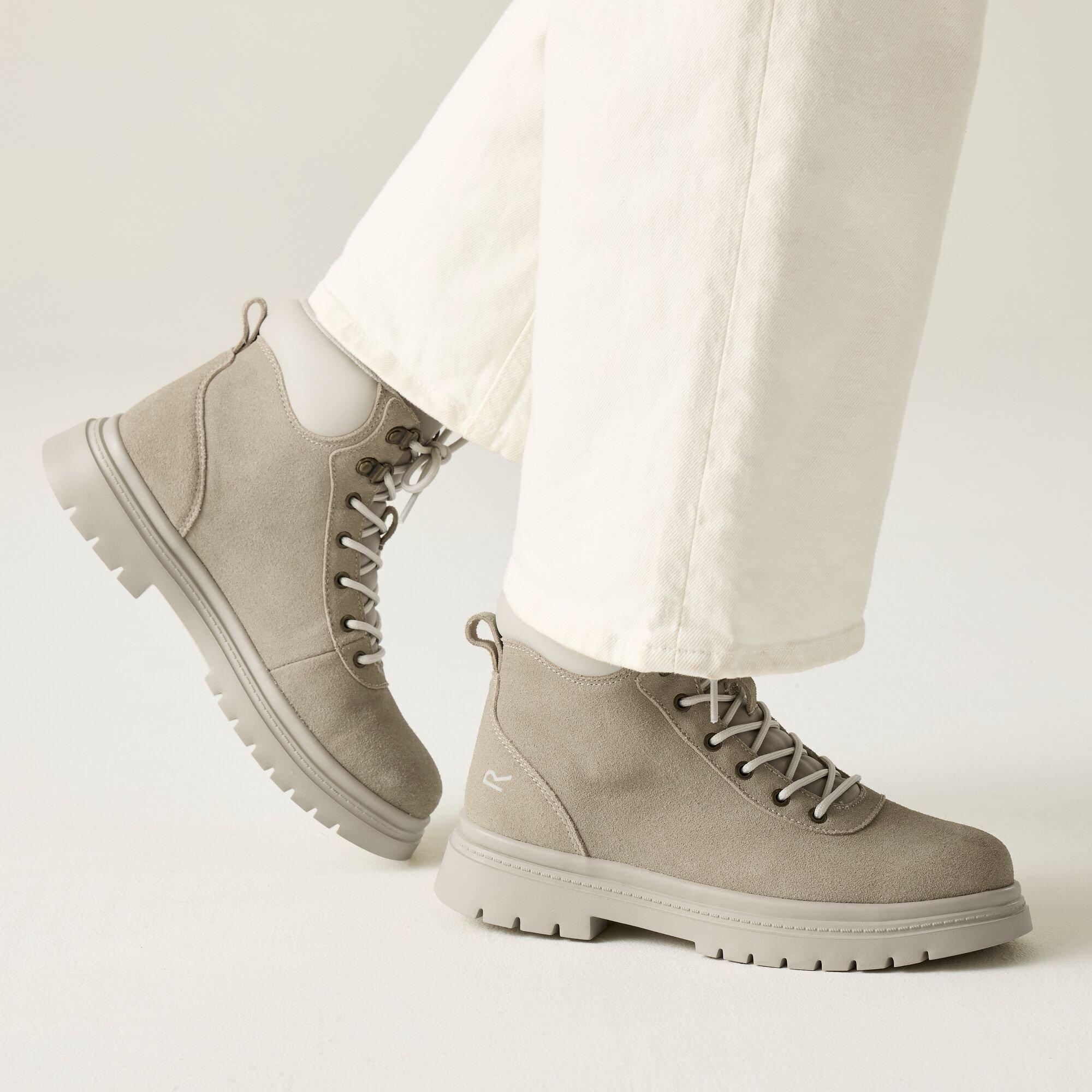 Taupe Beige - Regatta - Womens Whinton Waterproof Boots - 4