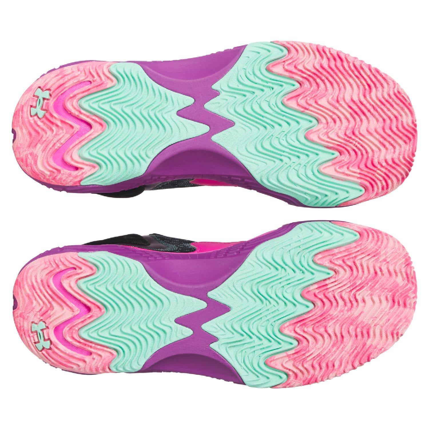 Black - Under Armour - Spawn 7 Basketball Shoes - 5