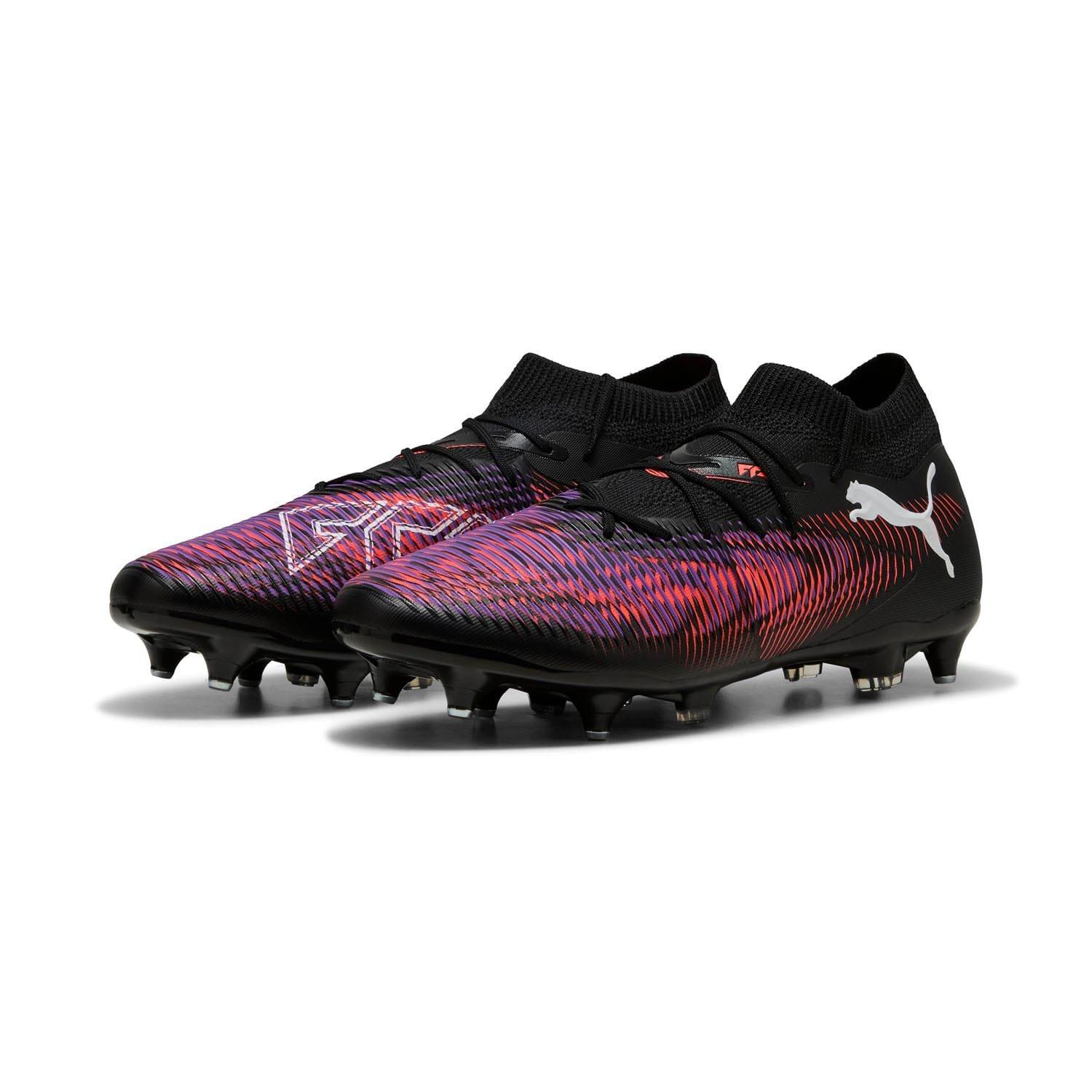 Black - Puma - Puma Future 8 Match Soft Ground Football Boots Mens - 3