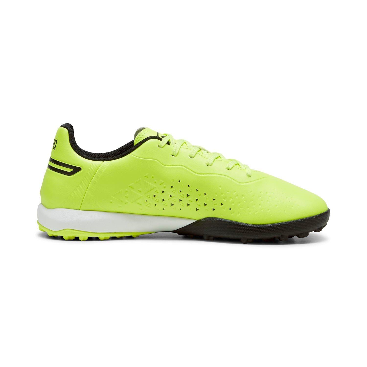 Lime - Puma - King Match Astro Turf Football Boots Mens - 1