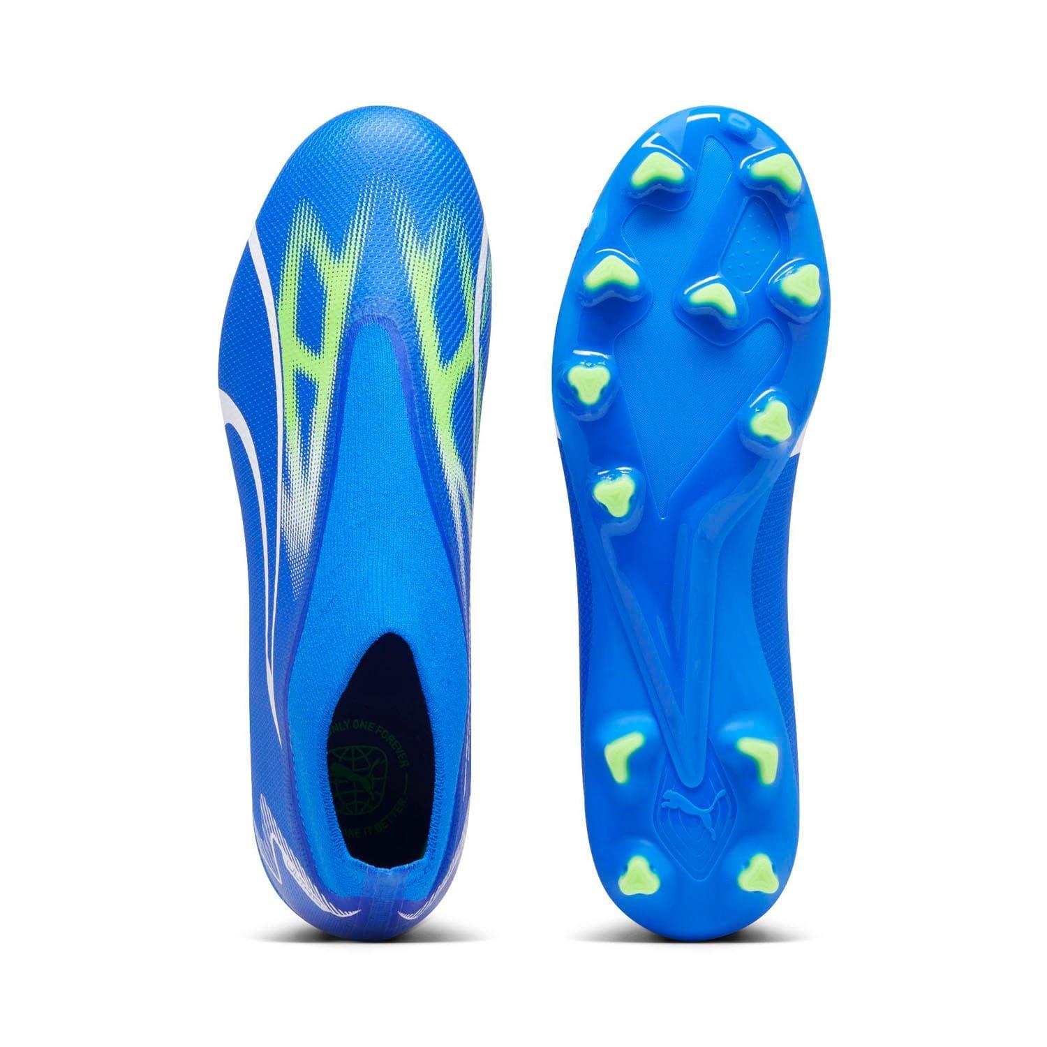 Blue - Puma - Ultra Match+ Laceless FG/AG Football Boots - 3