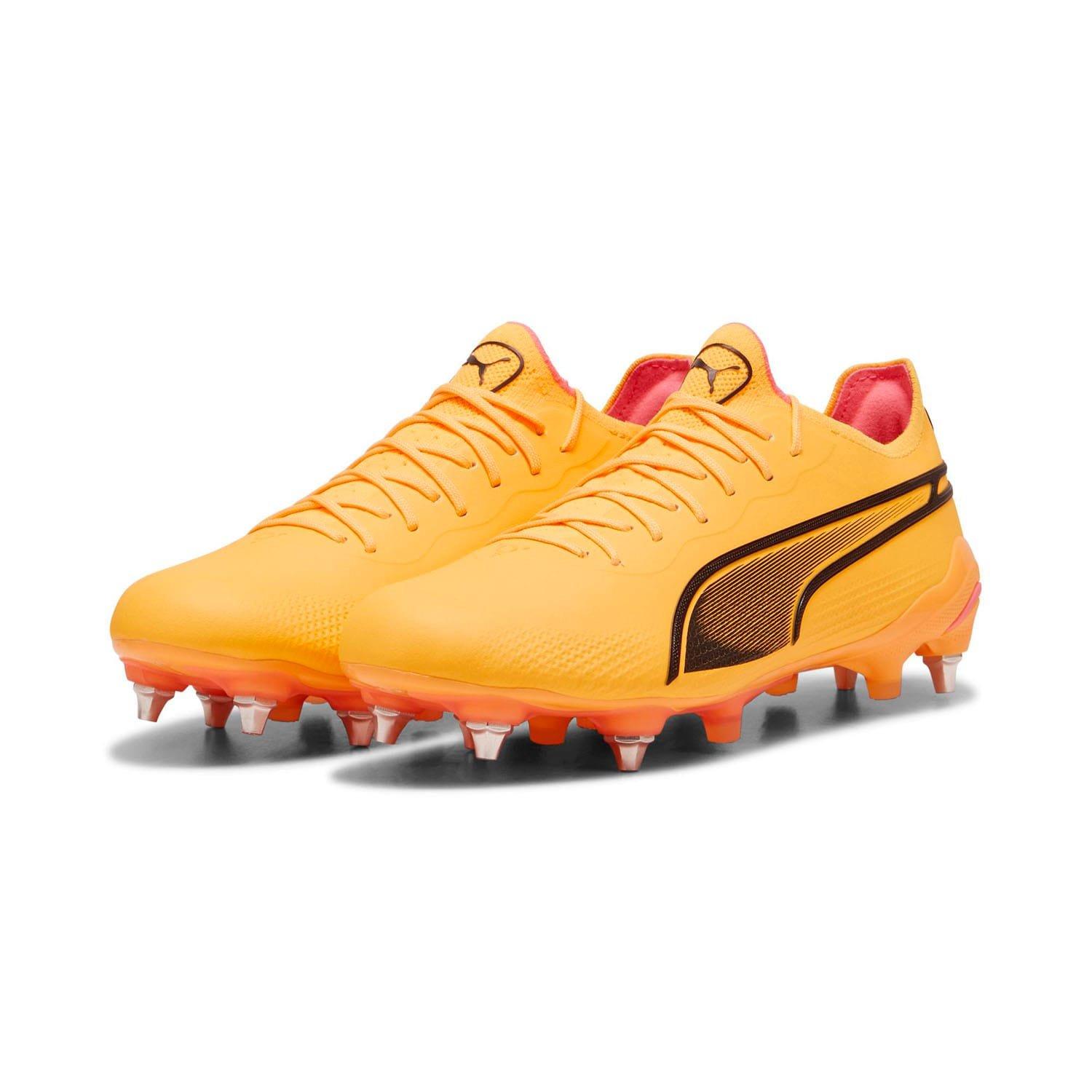 Orange - Puma - King Ultimate MxSG Football Boots - 3
