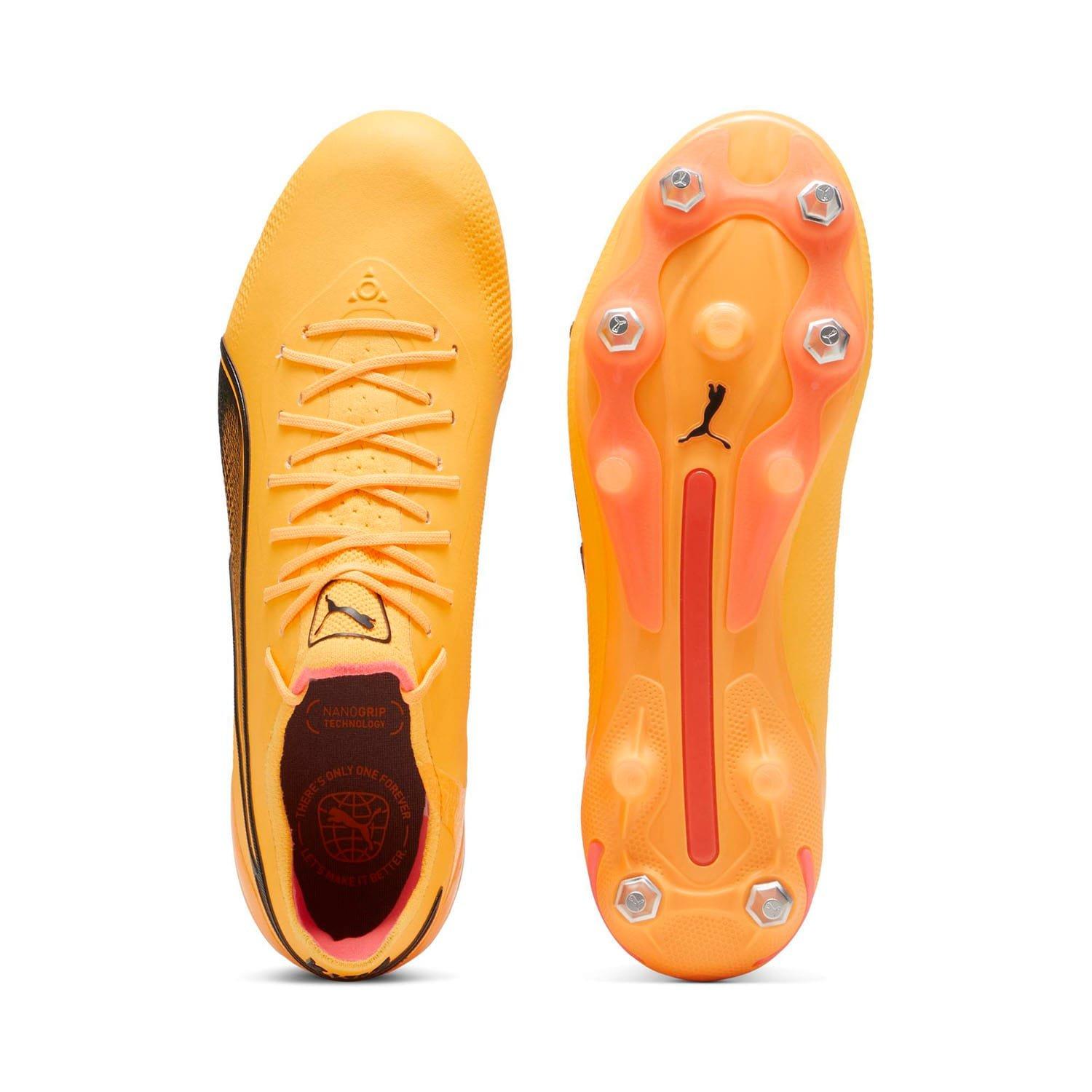 Orange - Puma - King Ultimate MxSG Football Boots - 4