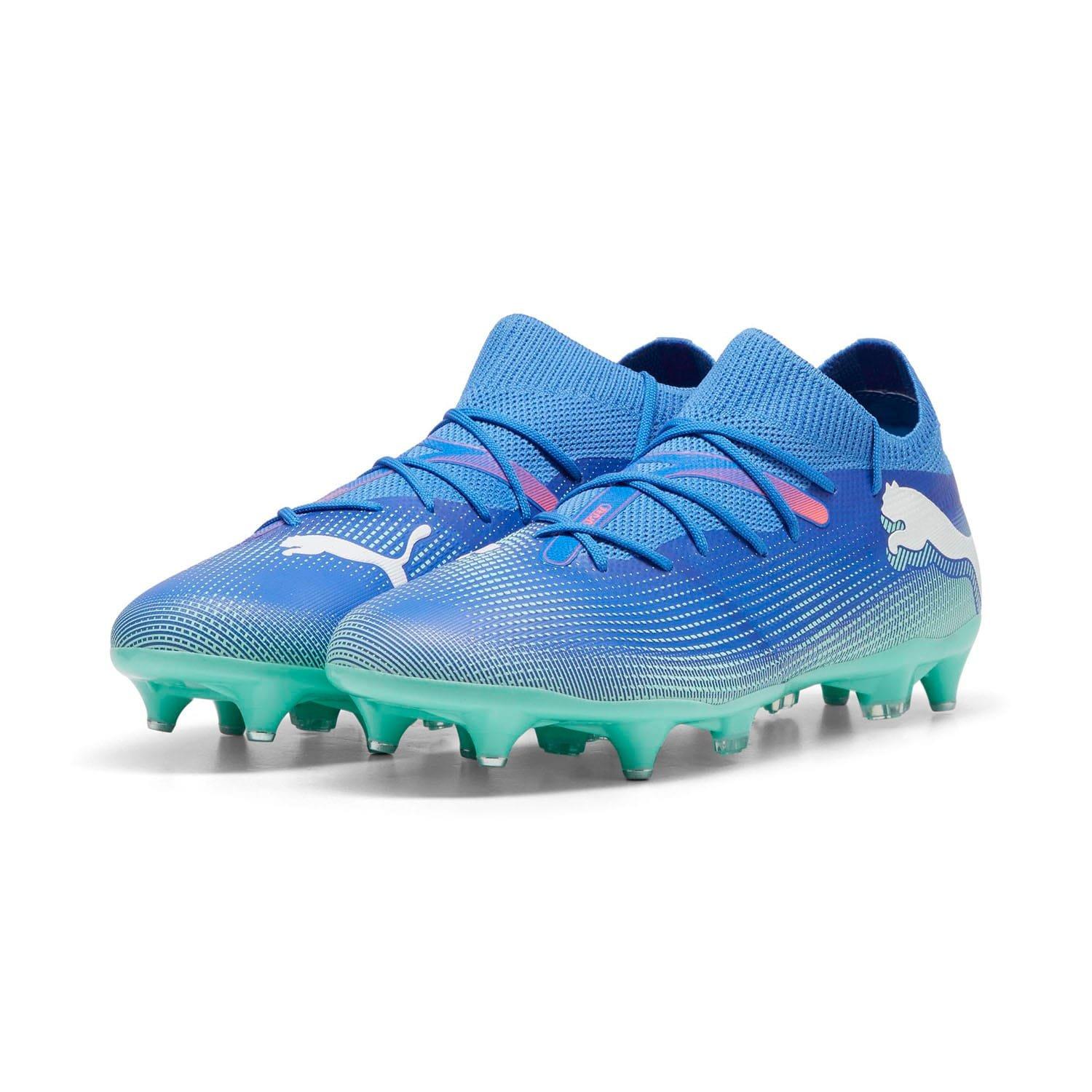 Blue - Puma - Future 7 Match Soft Ground Football Boots Mens - 3