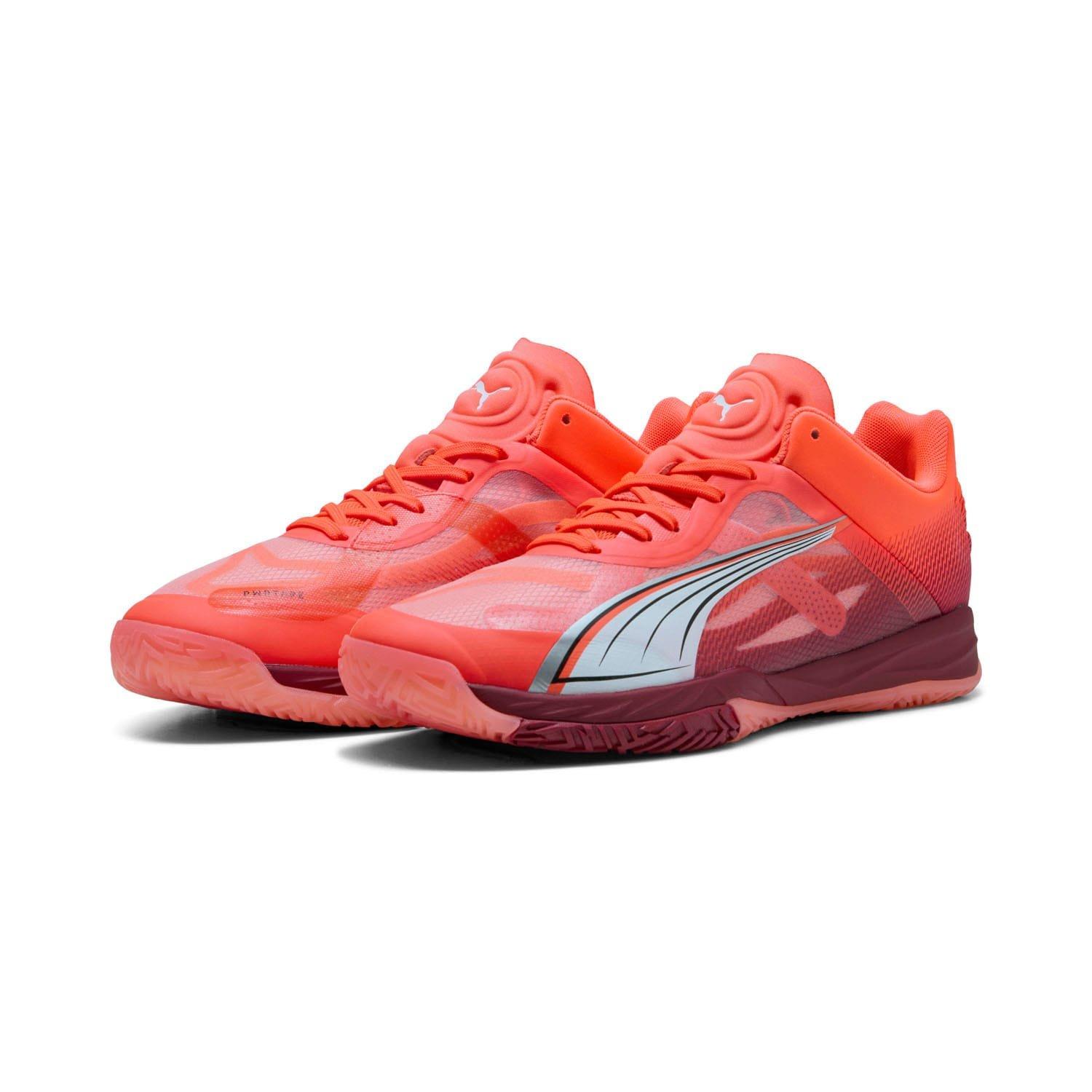 Red - Puma - Accelerate Nitro SQD Trainers - 3