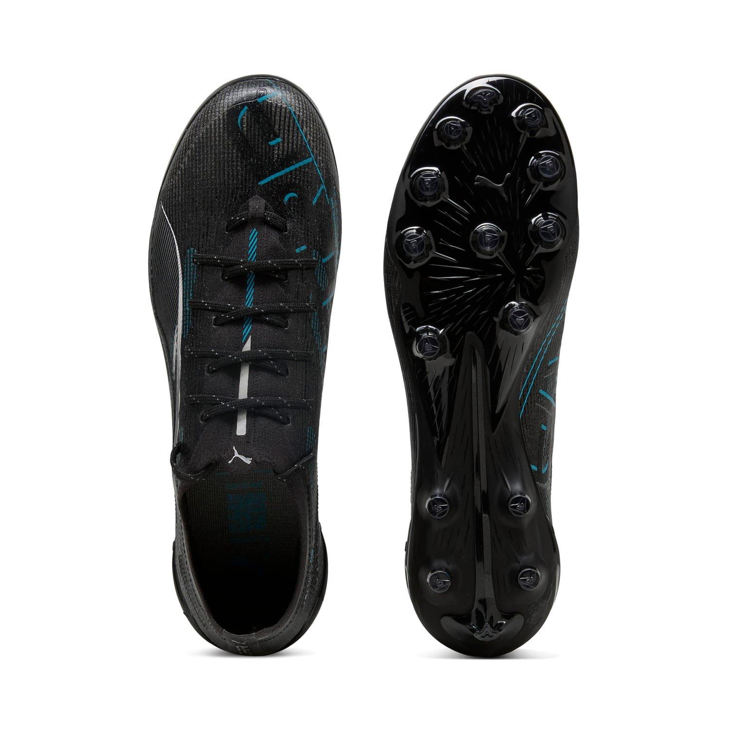 Black - Puma - Ultra 5 Ultimate Artificial Ground Football Boots Mens - 4