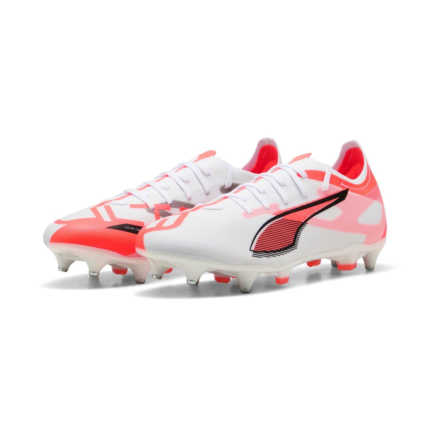 White - Puma - PUMA Ultra 5 Match Soft Ground Football Boots Mens - 3