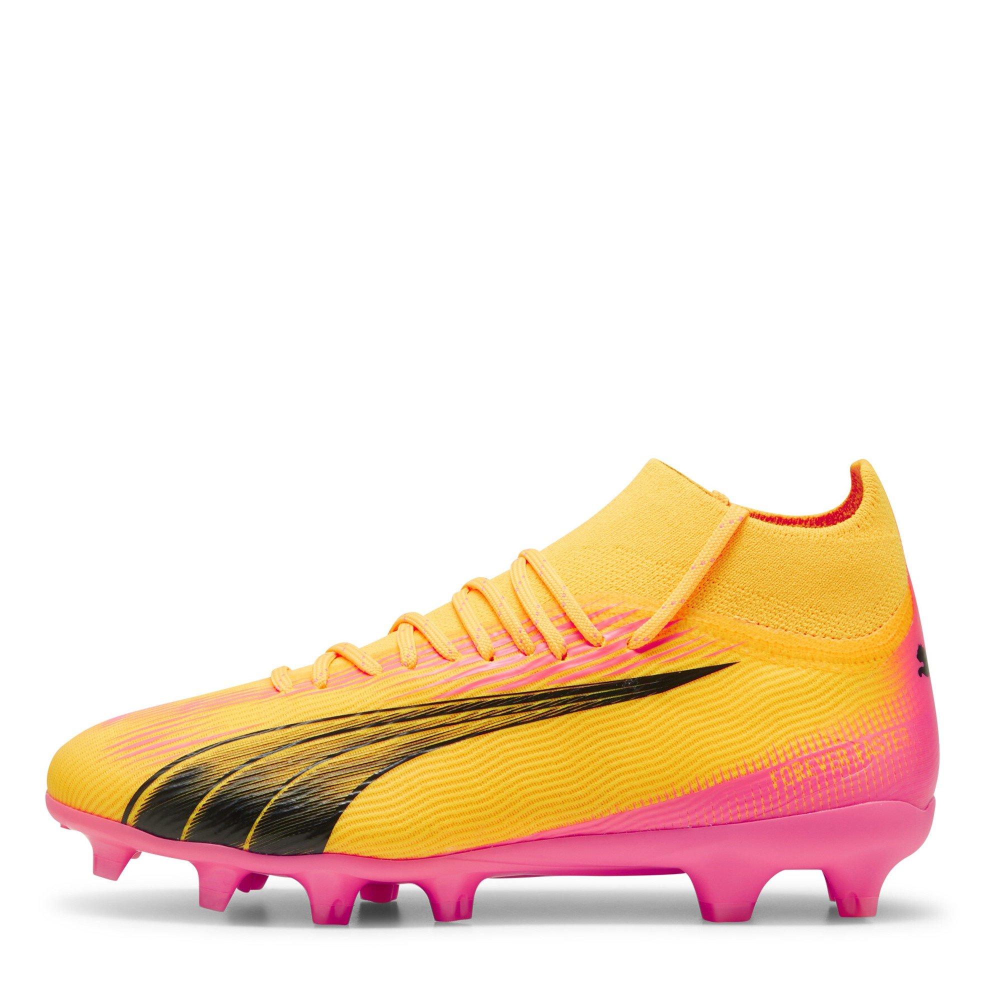 Orange - Puma - PUMA Ultra Pro Firm Ground Football Boots Childrens - 2