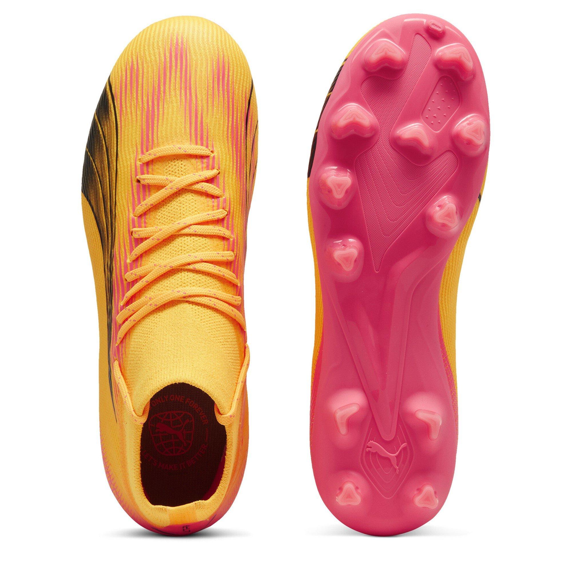 Orange - Puma - PUMA Ultra Pro Firm Ground Football Boots Childrens - 3