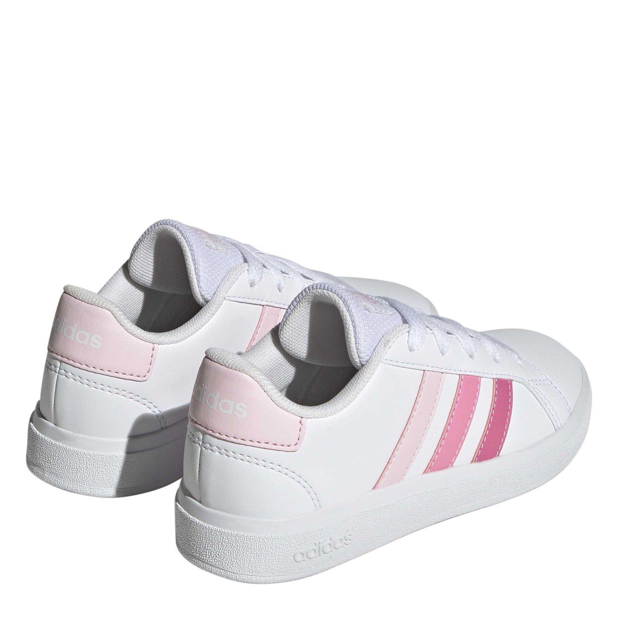 Pink - adidas - Grand Court 2.0 Trainers - 4