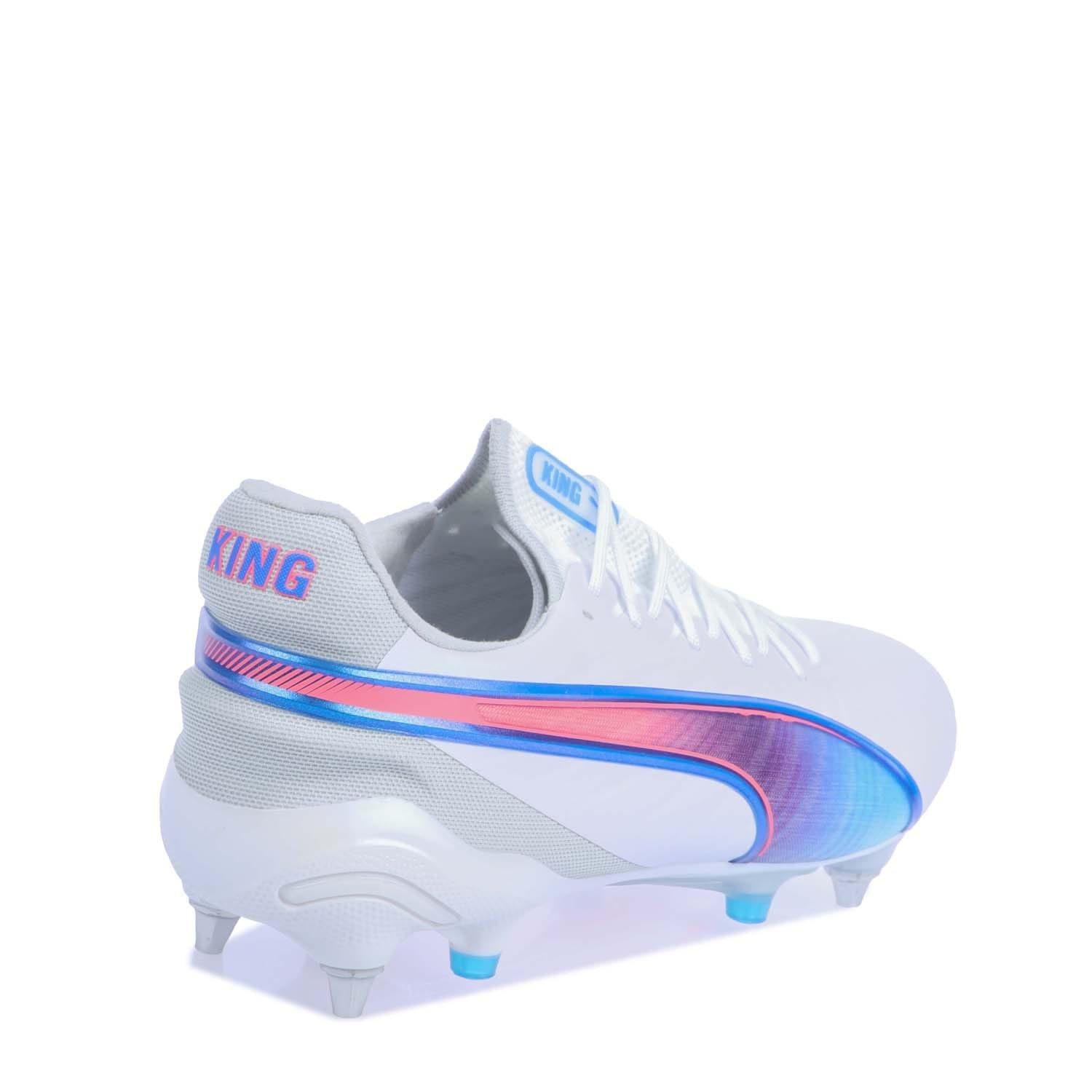 White - Puma - King Ultimate MxSG Football Boots - 3