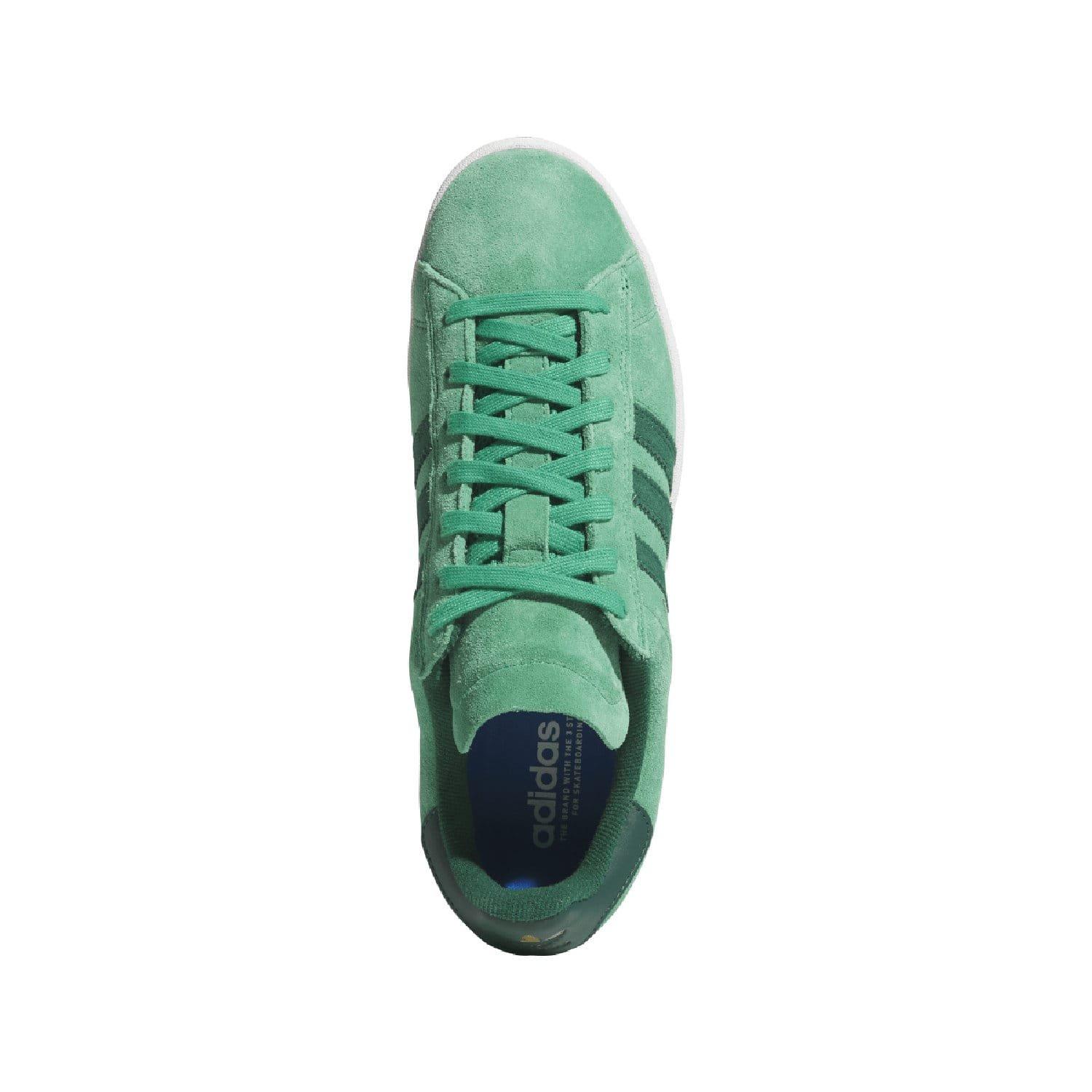 Green - adidas Originals - Campus ADV Trainers - 3