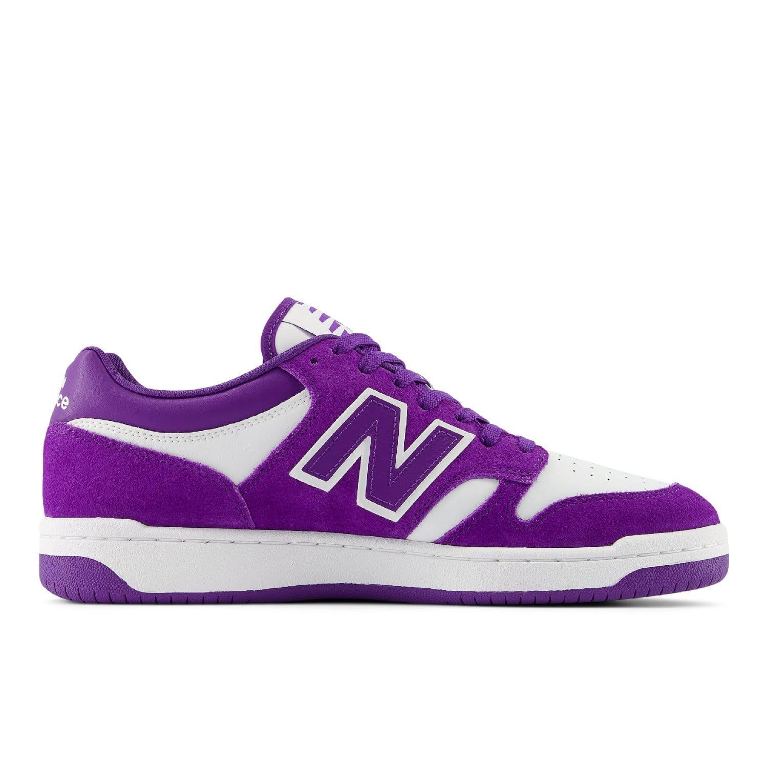 Weiß Lila - New Balance - 480 Trainers - 1
