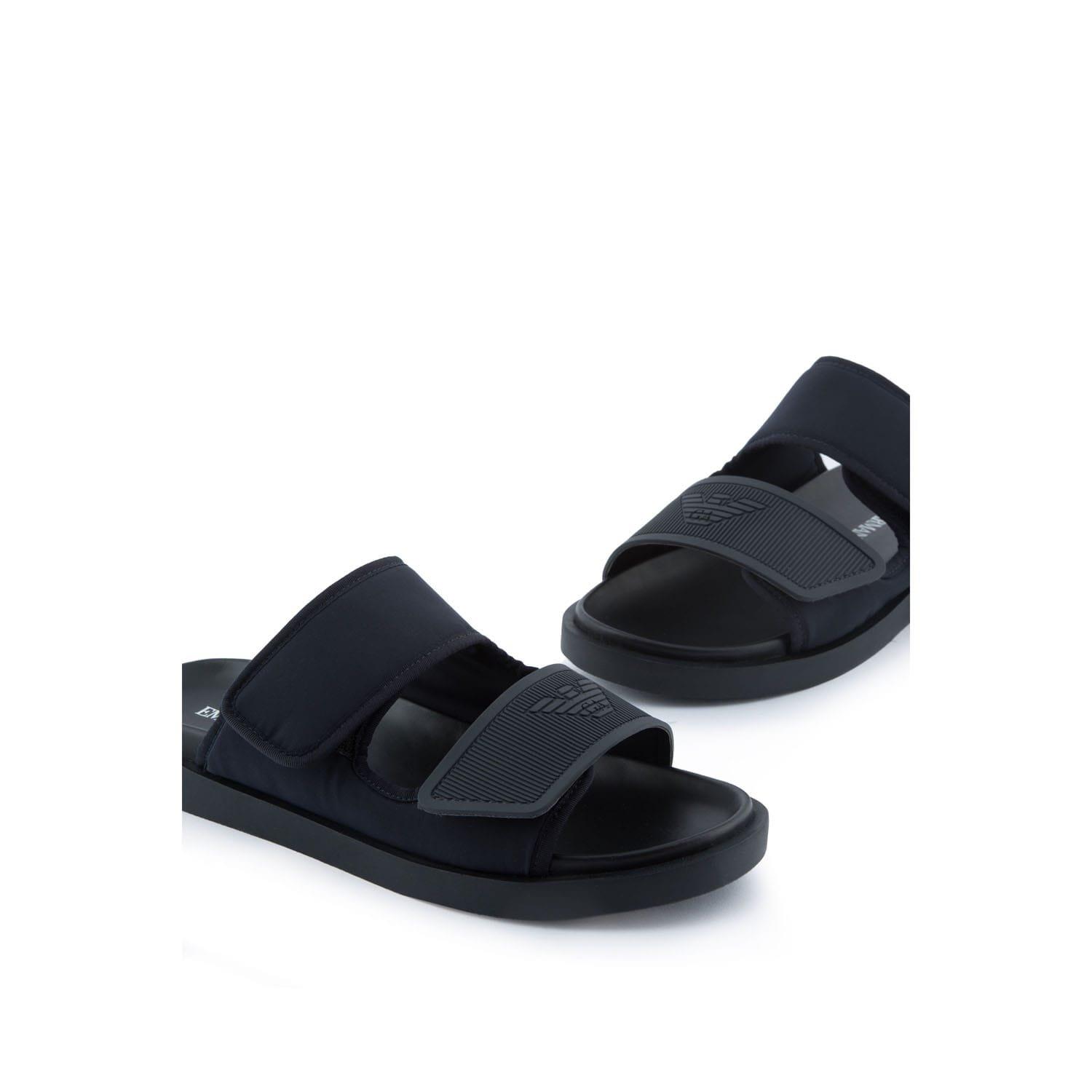 Black - Emporio Armani - Sandals - 4