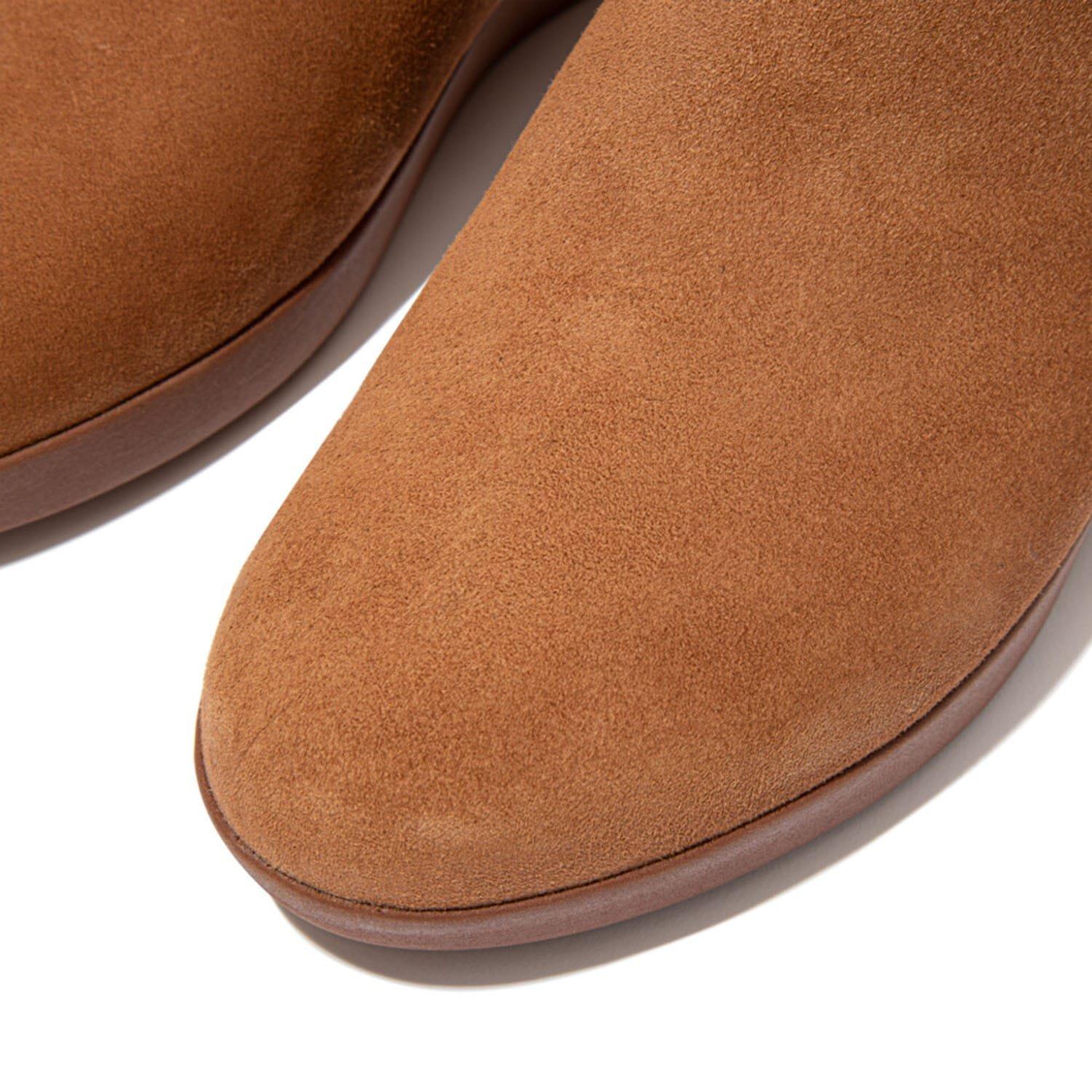 Tan - Fitflop - Sumi Suede Ankle Boots - 7