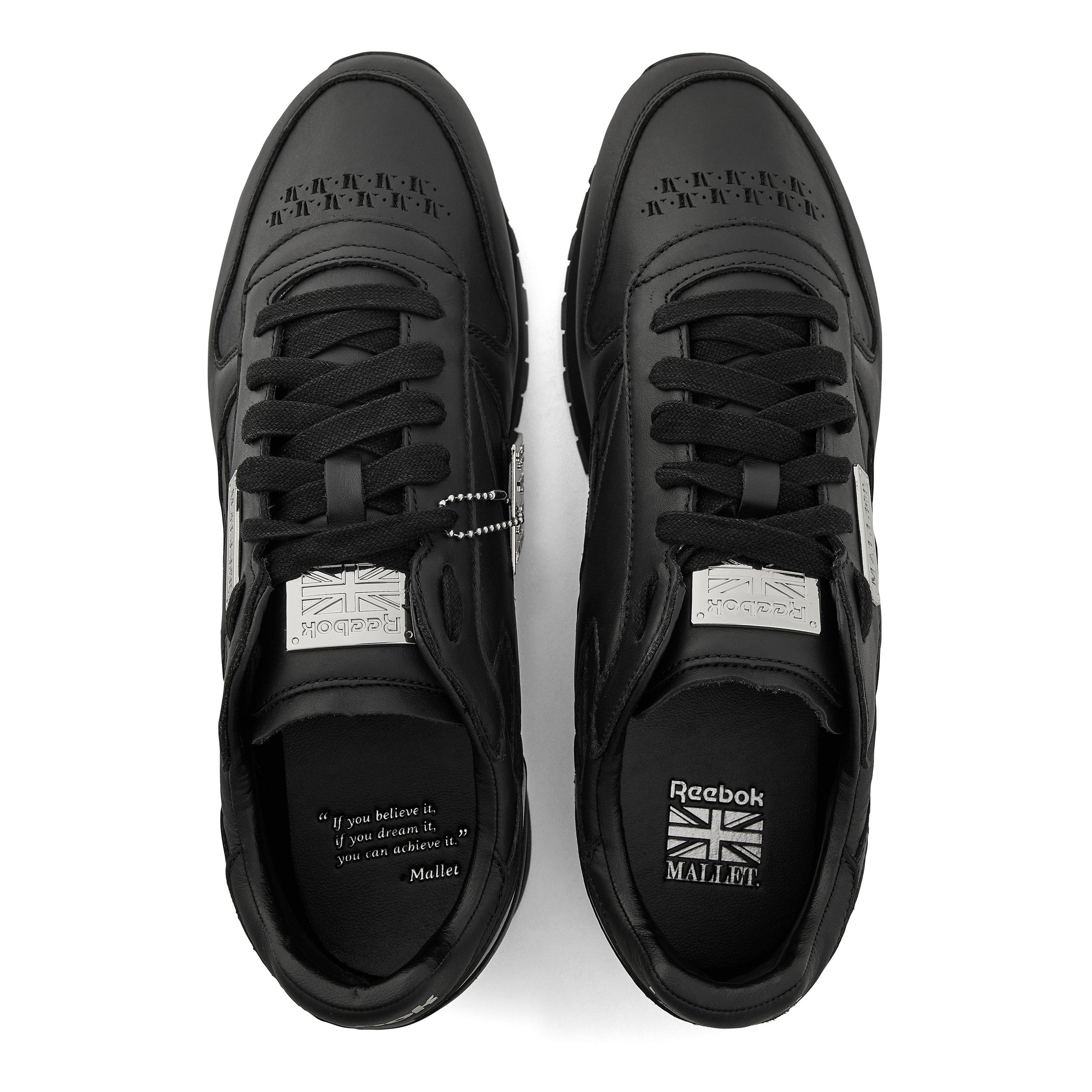 Black - Mallet - Reebok x Mallet Classic Trainers - 4