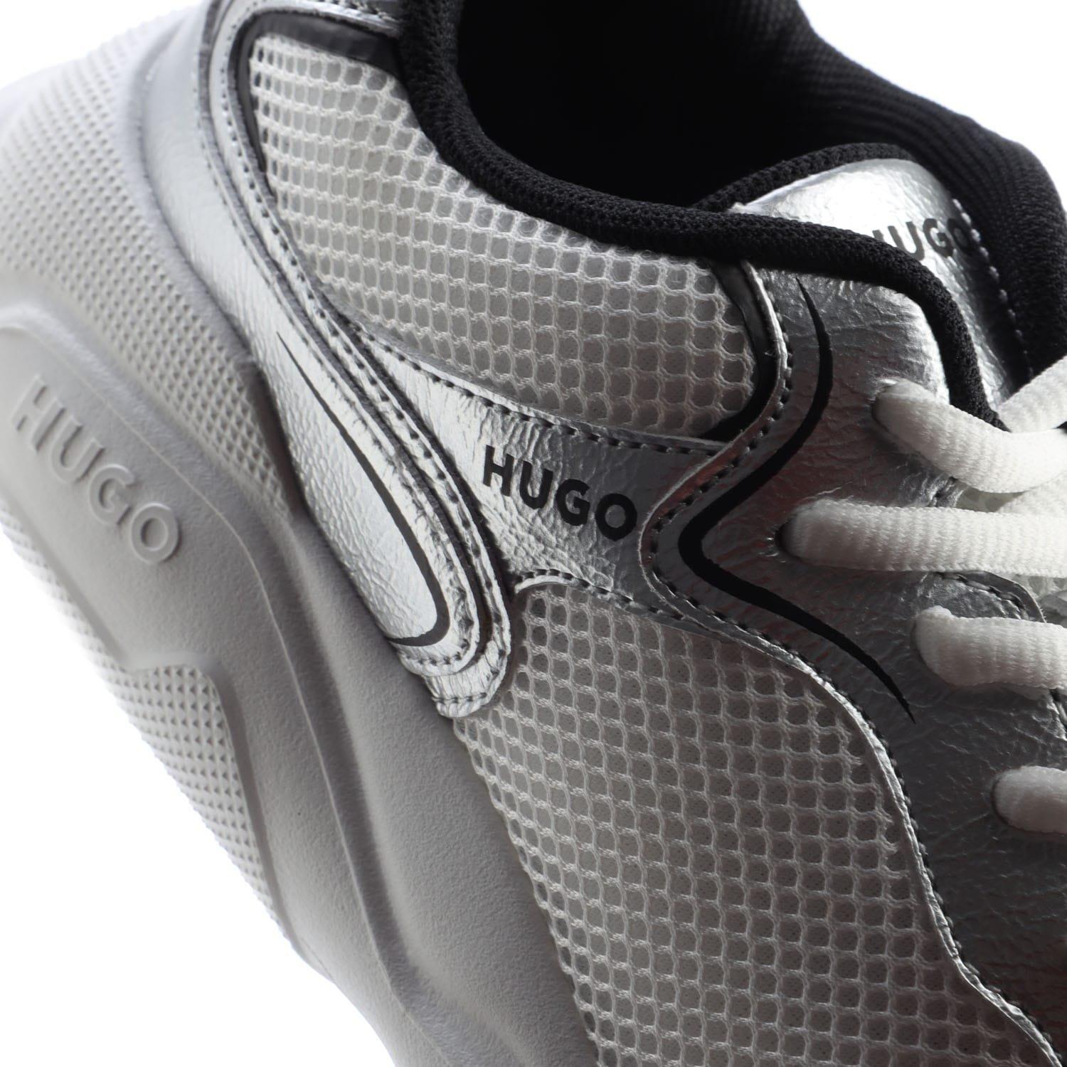 White - Hugo - Leon Tennis Trainers - 5