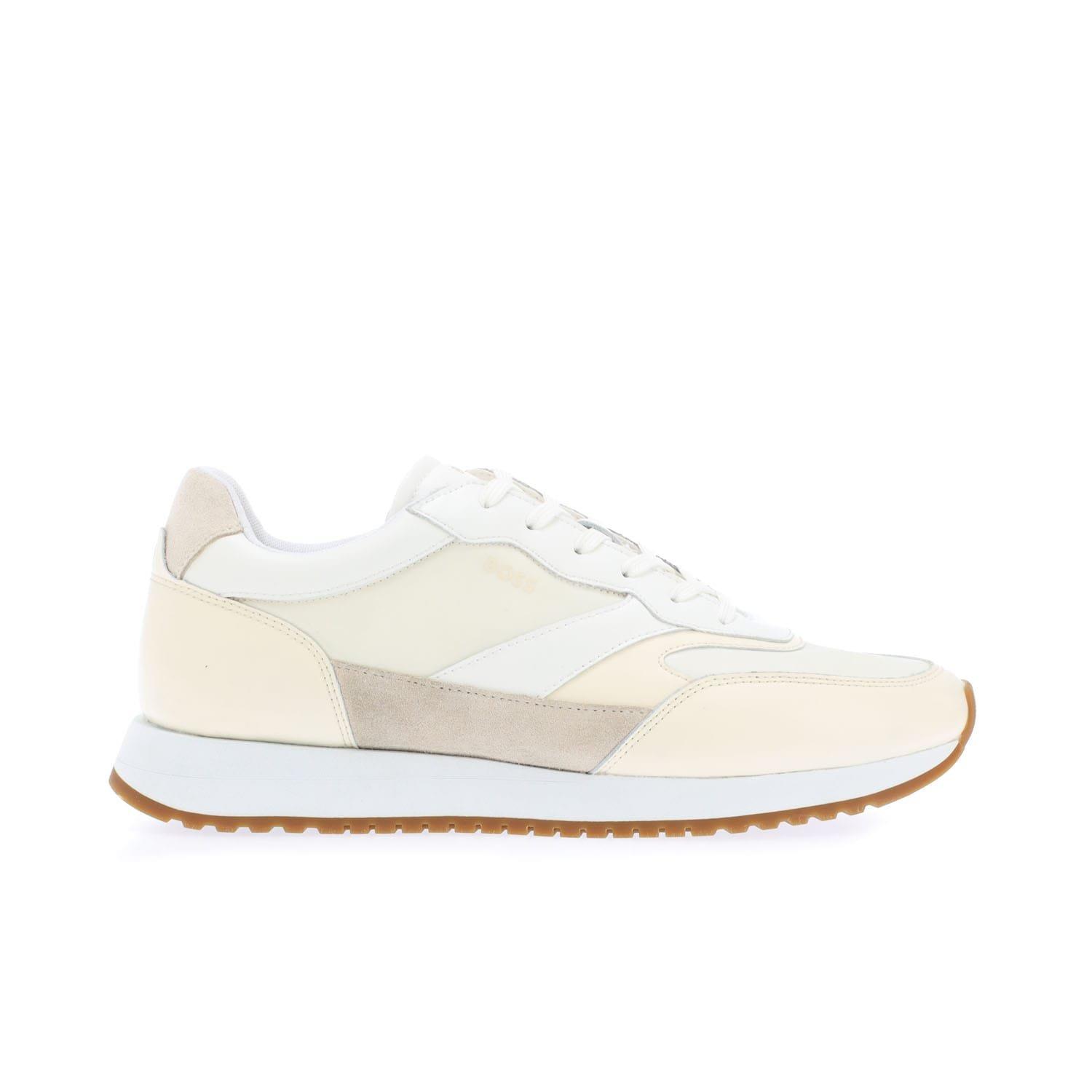 White - Boss - Boss Kai Runn Nymx 10259695 02 Road Running Shoes Womens - 1