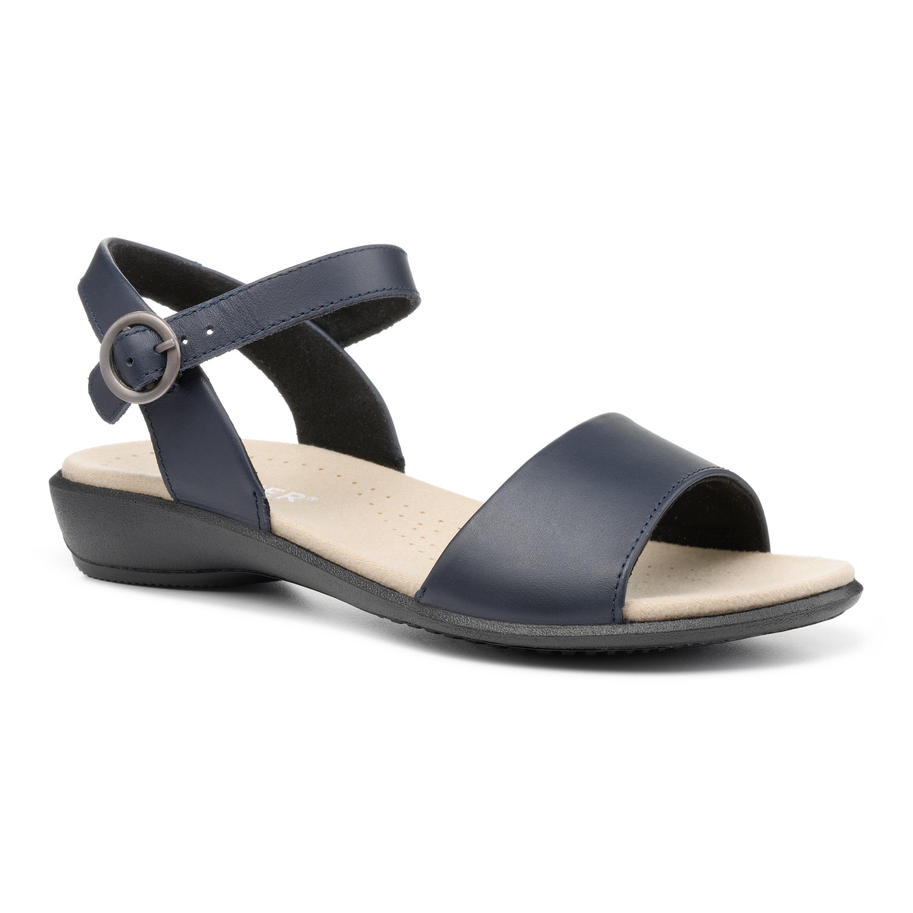Navy - Hotter - Tropic Sandals Wide Fit - 2