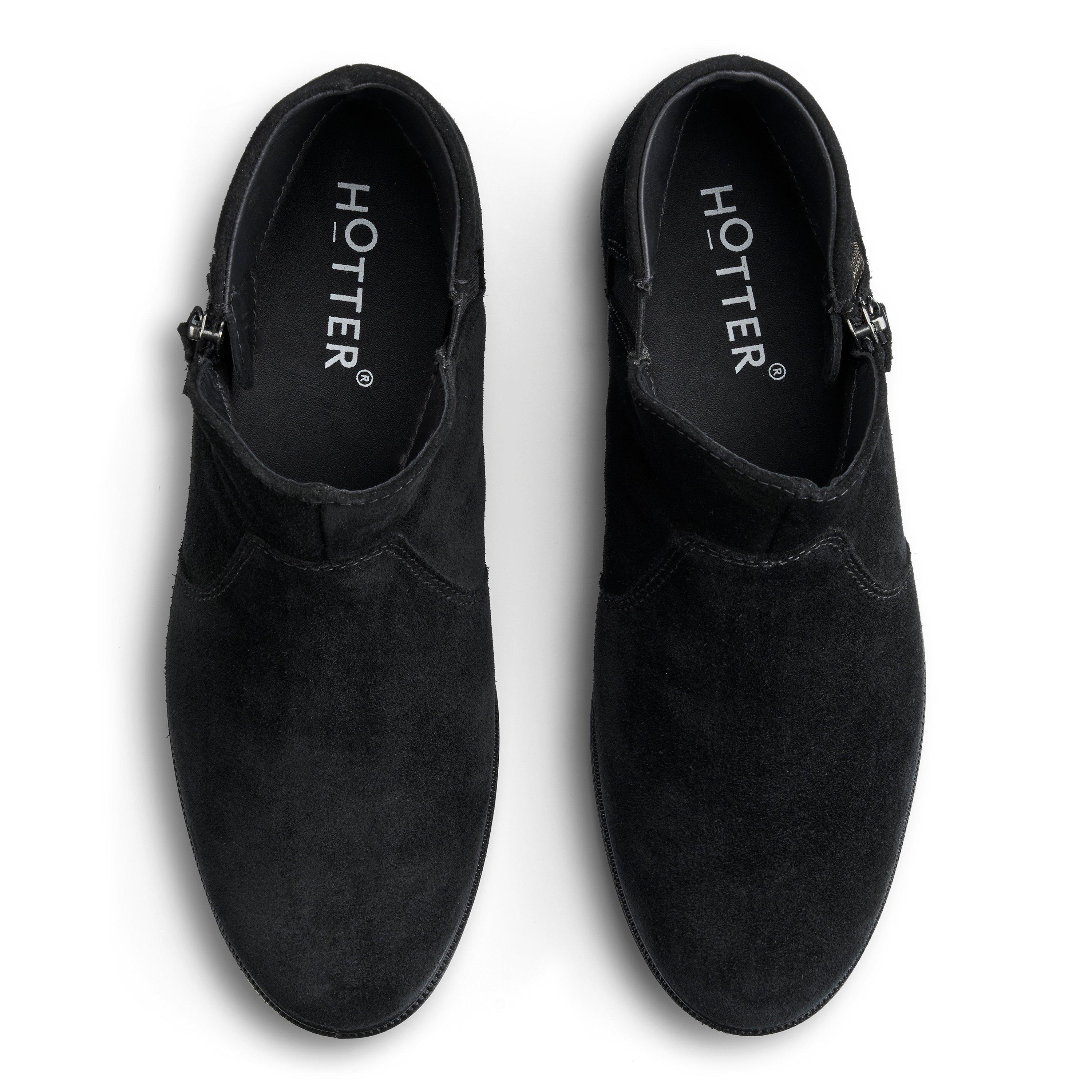 Black - Hotter - Ludlow Ankle Boots Standard Fit - 3