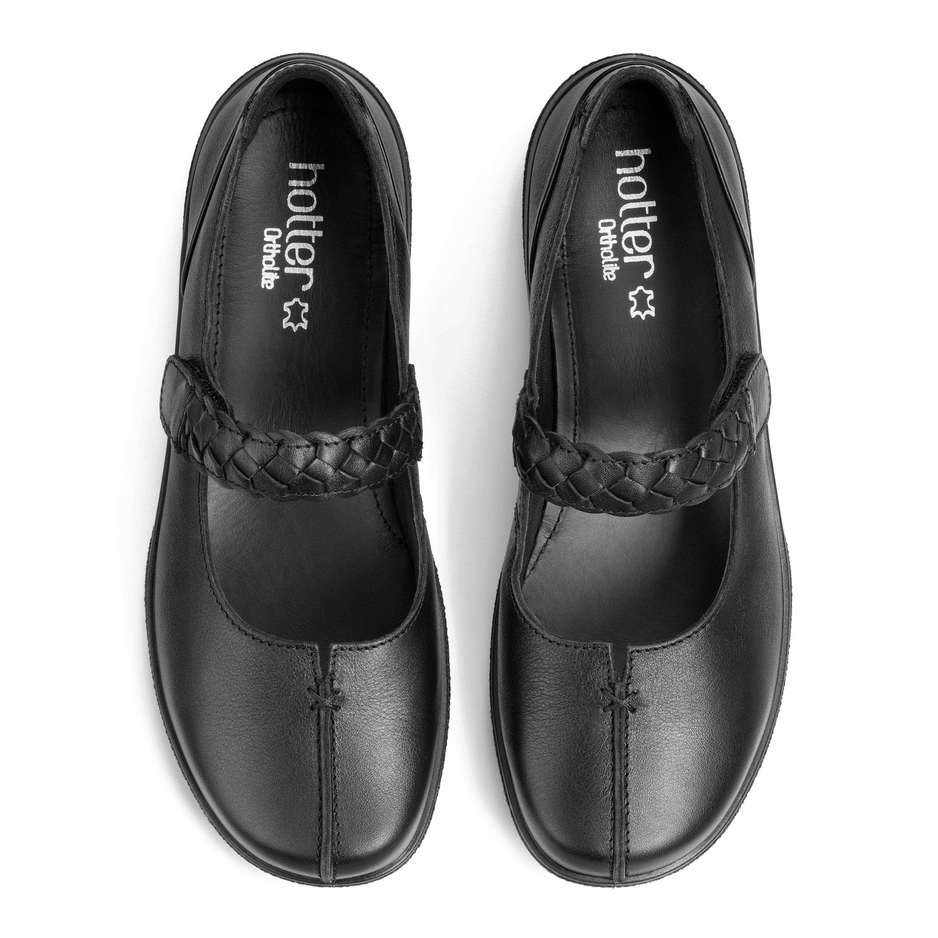 Black - Hotter - Shake II Mary Janes Wide Fit - 3