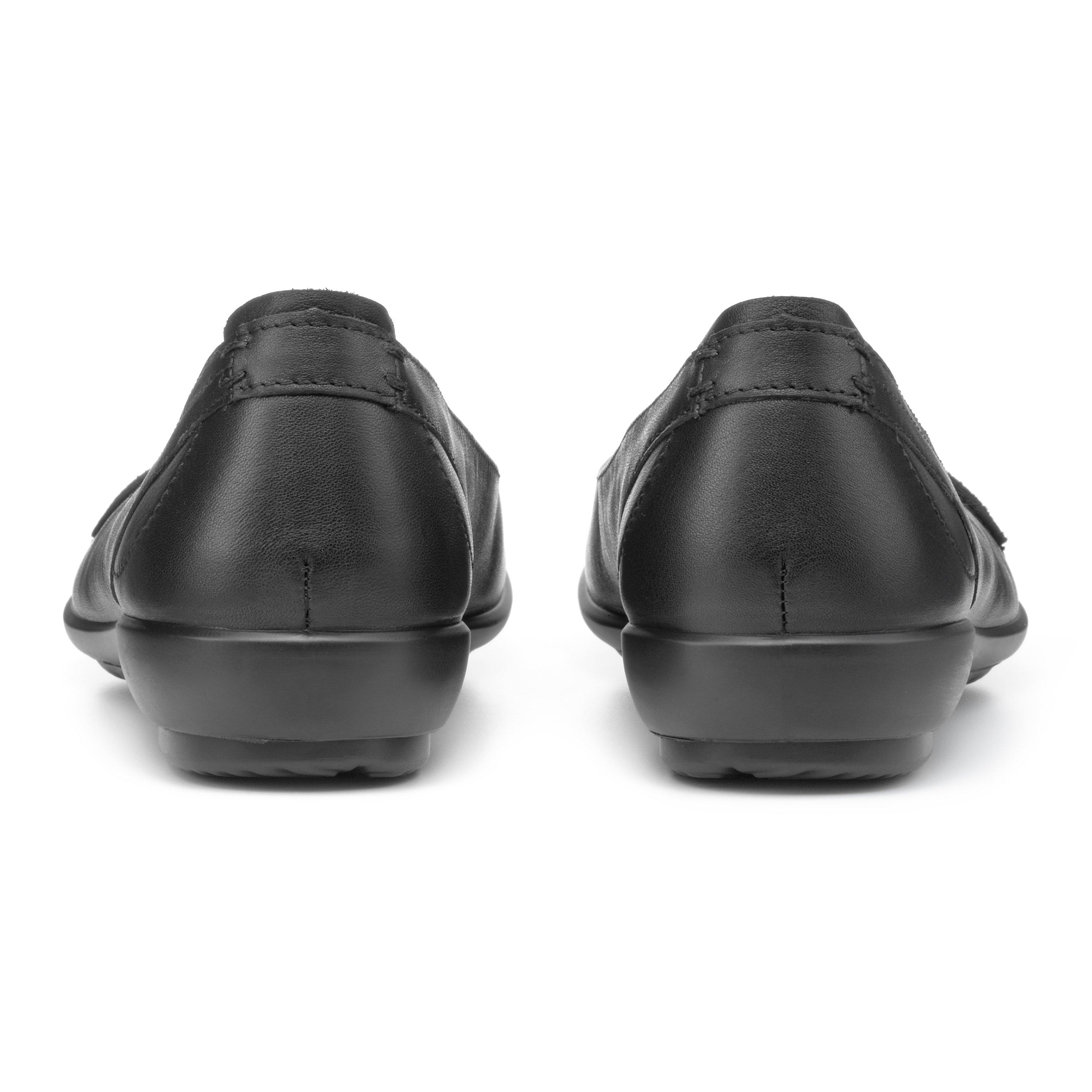 Black - Hotter - Robyn II Ballerina Pumps Standard Fit - 4