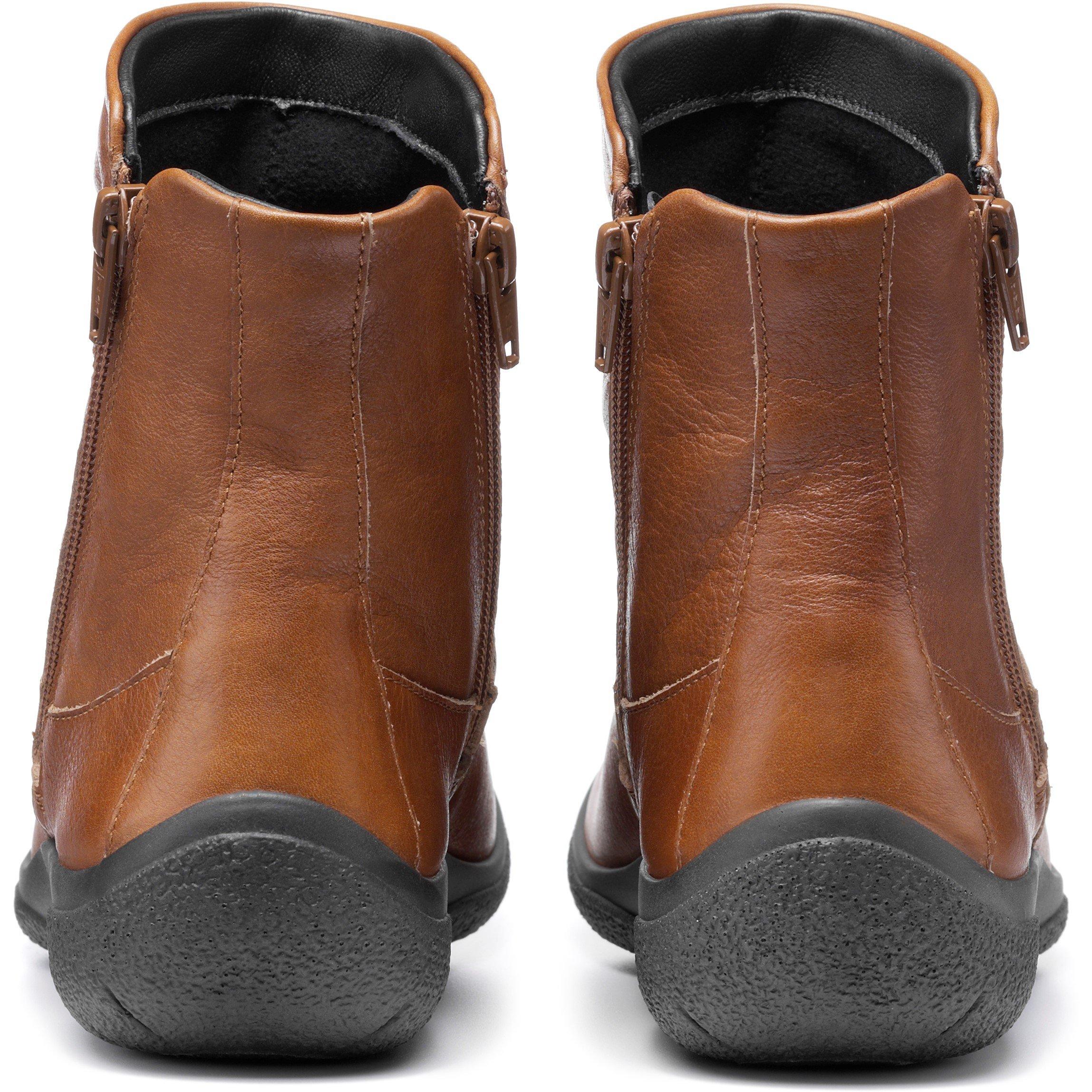 Tan - Hotter - Whisper Ankle Boots Standard Fit - 4